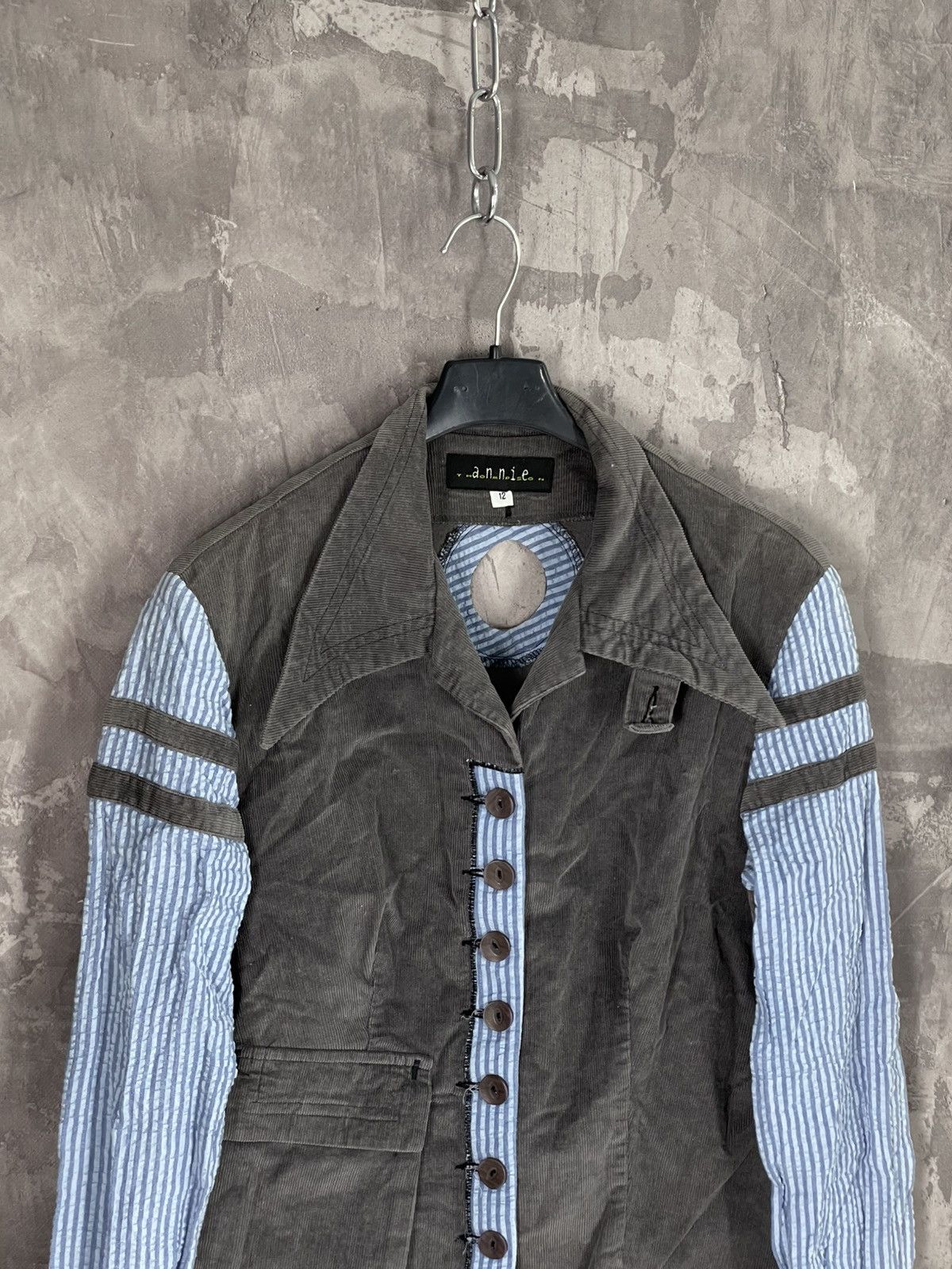 Vintage Y2K Vintage Avant Garde Rare Button Up Shirt Size M / US 6-8 / IT 42-44 - 7 Thumbnail