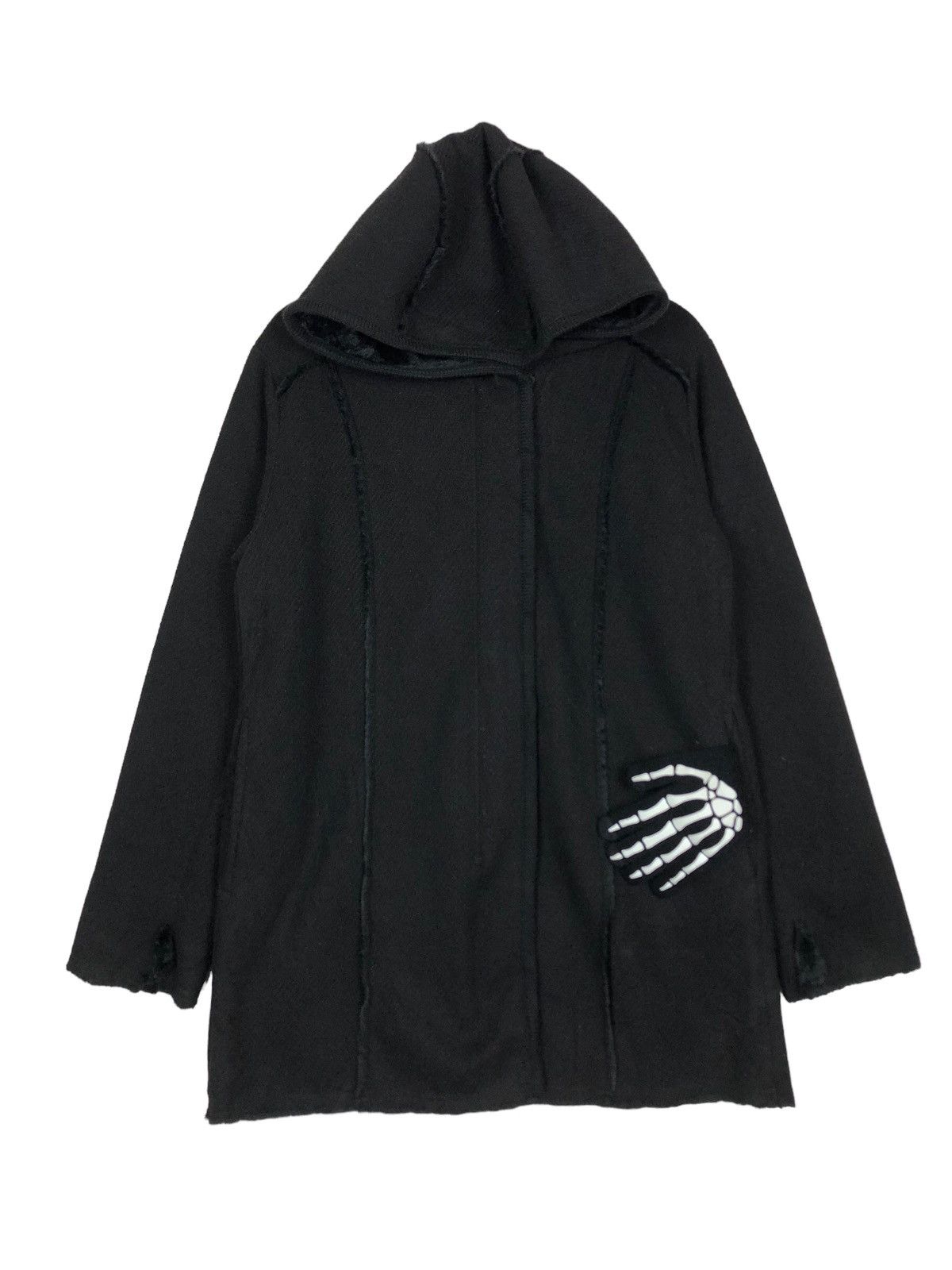 Comme Ca Ism 🔥Rich Black Iconic Wool Long Jacket Comme Ca Ism Japan Size US M / EU 48-50 / 2 - 1 Thumbnail