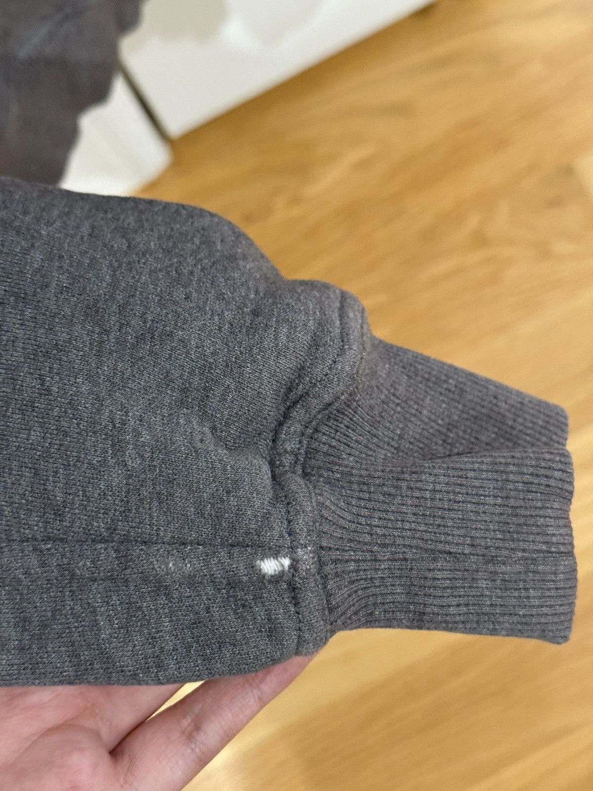Burberry Burberry Gray Hoodie with Red Interior Size M / US 6-8 / IT 42-44 - 5 Thumbnail