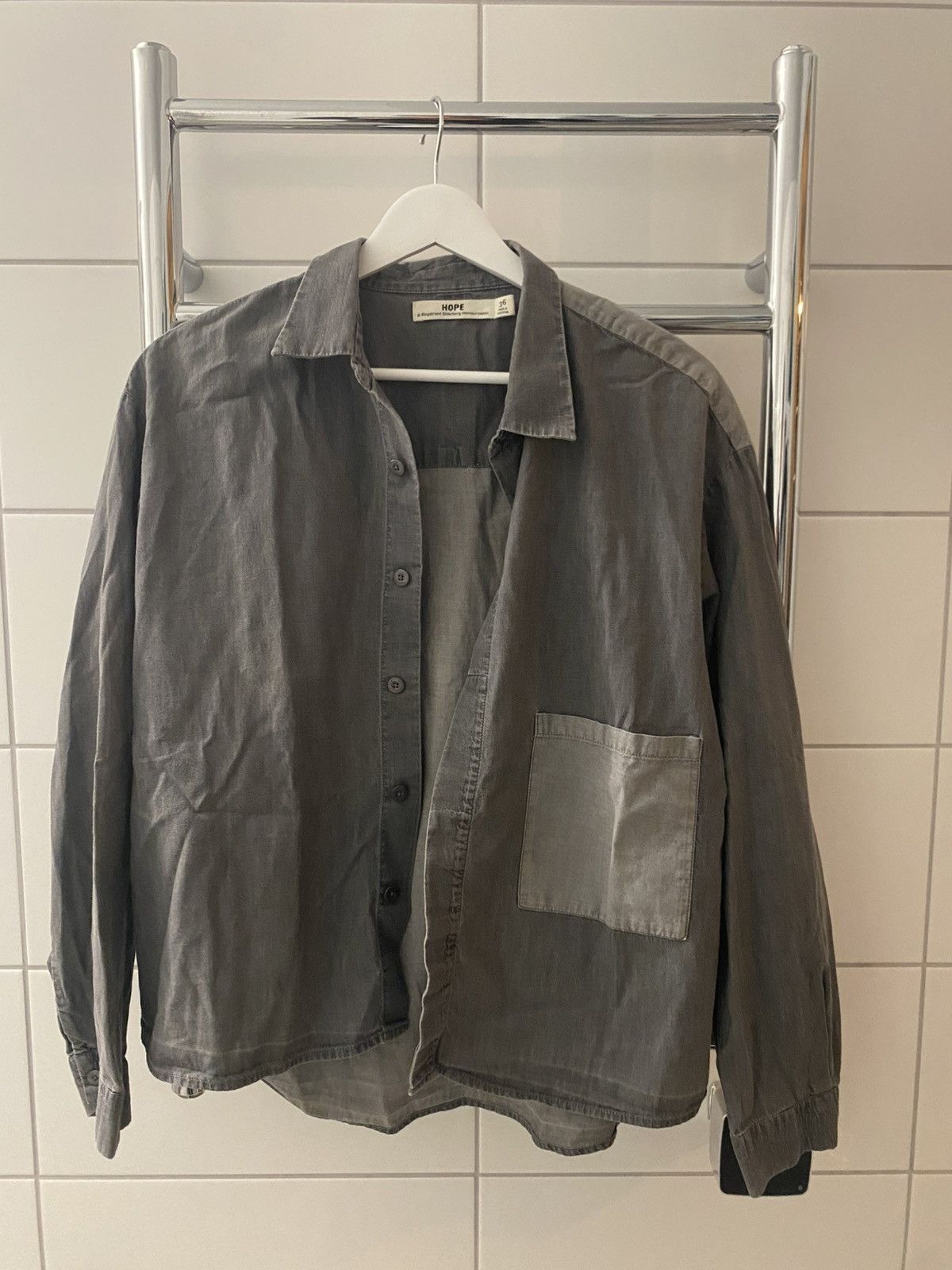 Hope HOPE cropped shirt size Small Size US S / EU 44-46 / 1 - 1 Thumbnail