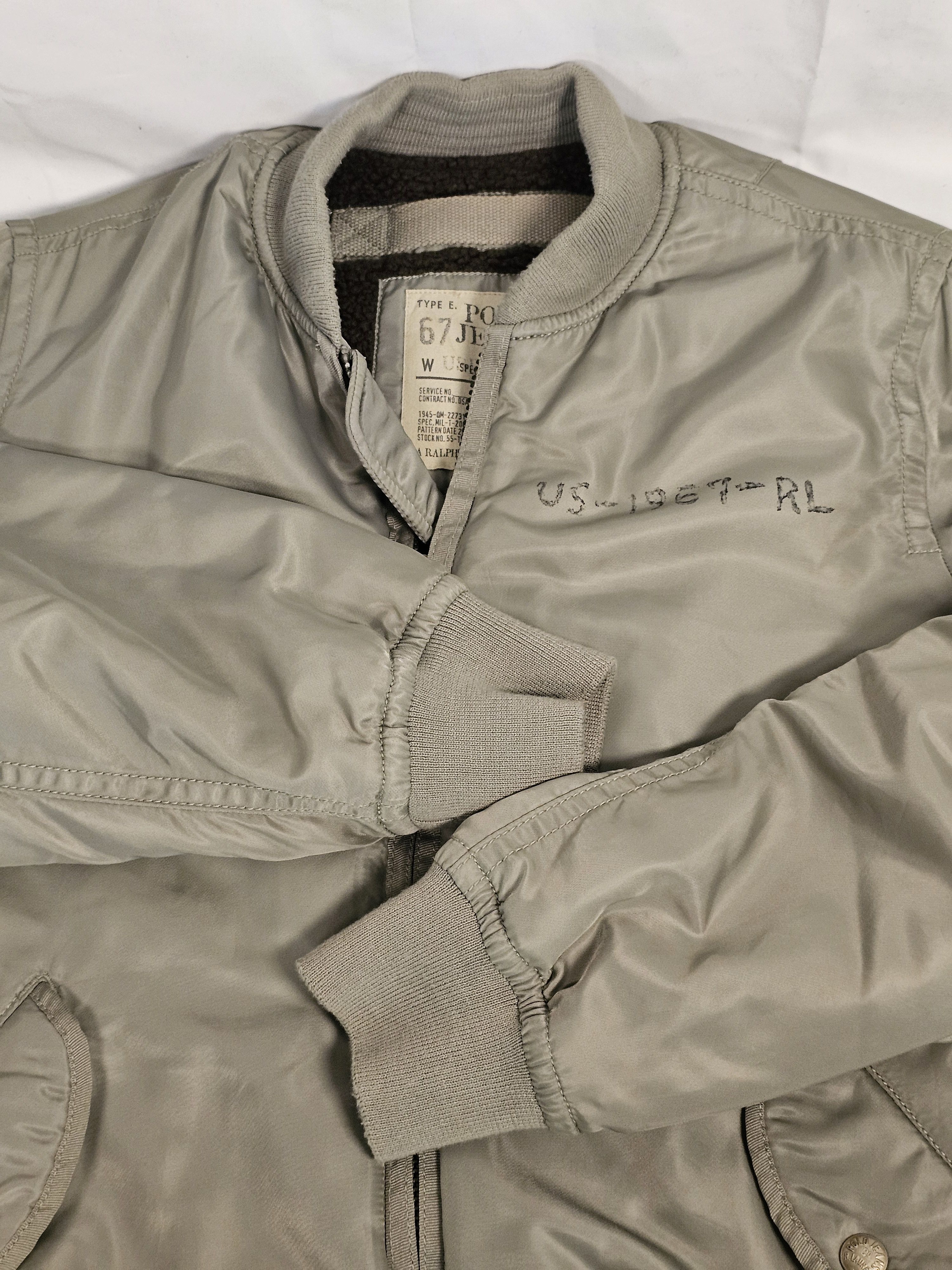 Polo Ralph Lauren Ralph Lauren POLO VINTAGE 90s E 67-RL bomber jacket Size US M / EU 48-50 / 2 - 13 Thumbnail