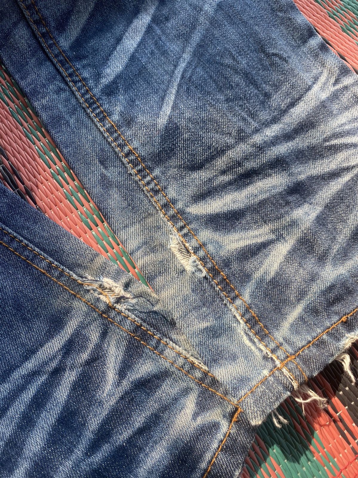 Japanese Brand × Vintage Vintage Crazy Leopard Punk Style Denim Size US 30 / EU 46 - 10 Thumbnail
