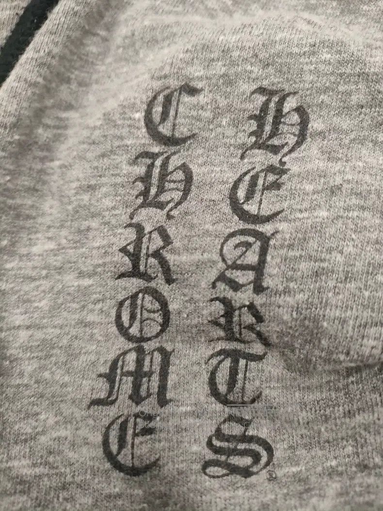 Chrome Hearts CHROME HEARTS Size L Croce heart gray zipper hoodie Size US L / EU 52-54 / 3 - 2 Thumbnail
