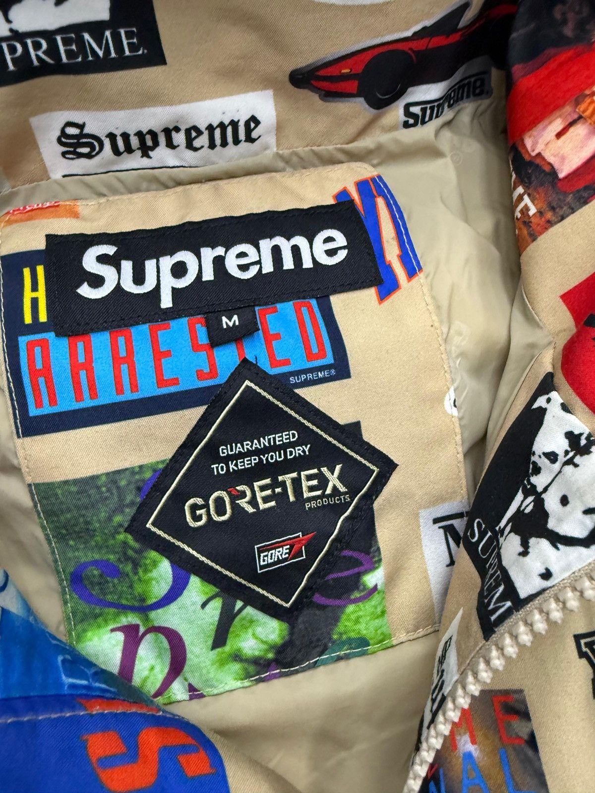 Supreme - GORE-TEX Stickers Shell Jacket 