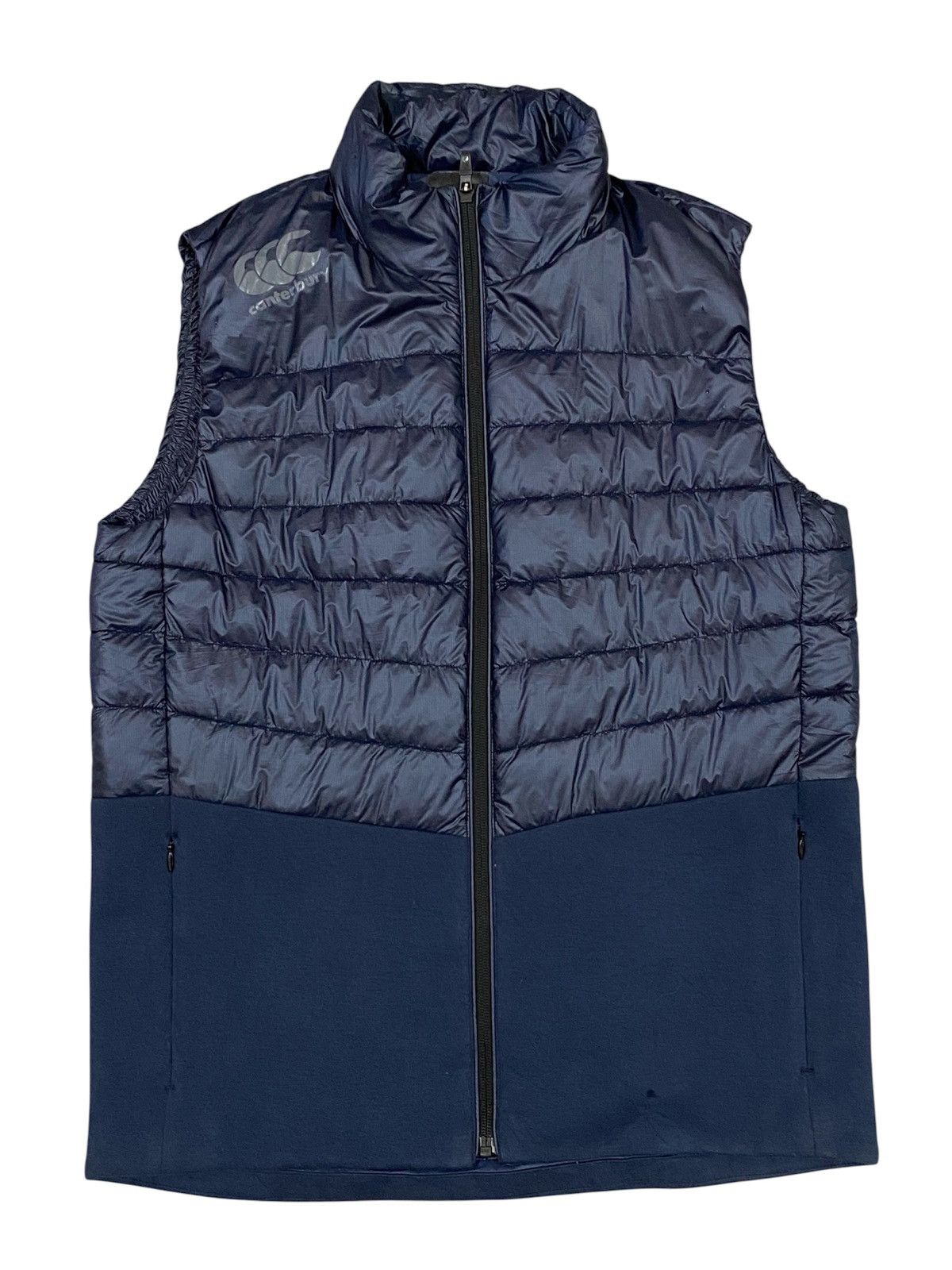 Canterbury of New Zealand Canterbury Quilted Hybrid Puffer Vest Navy Blue | Outdoor Size US M / EU 48-50 / 2 - 1 Thumbnail