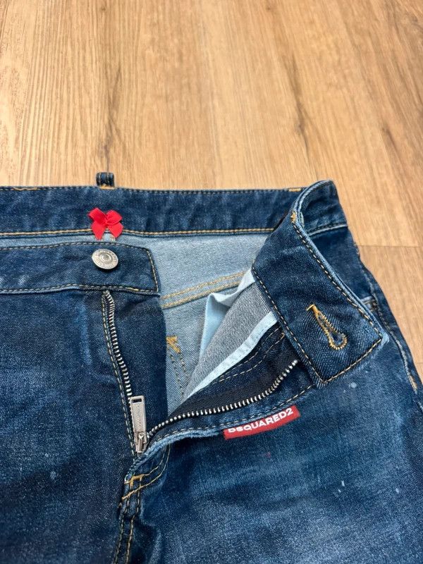Dsquared2 Dsquared2 Navy Jeans with creases size 38 new Size 27" / US 4 / IT 40 - 10 Thumbnail