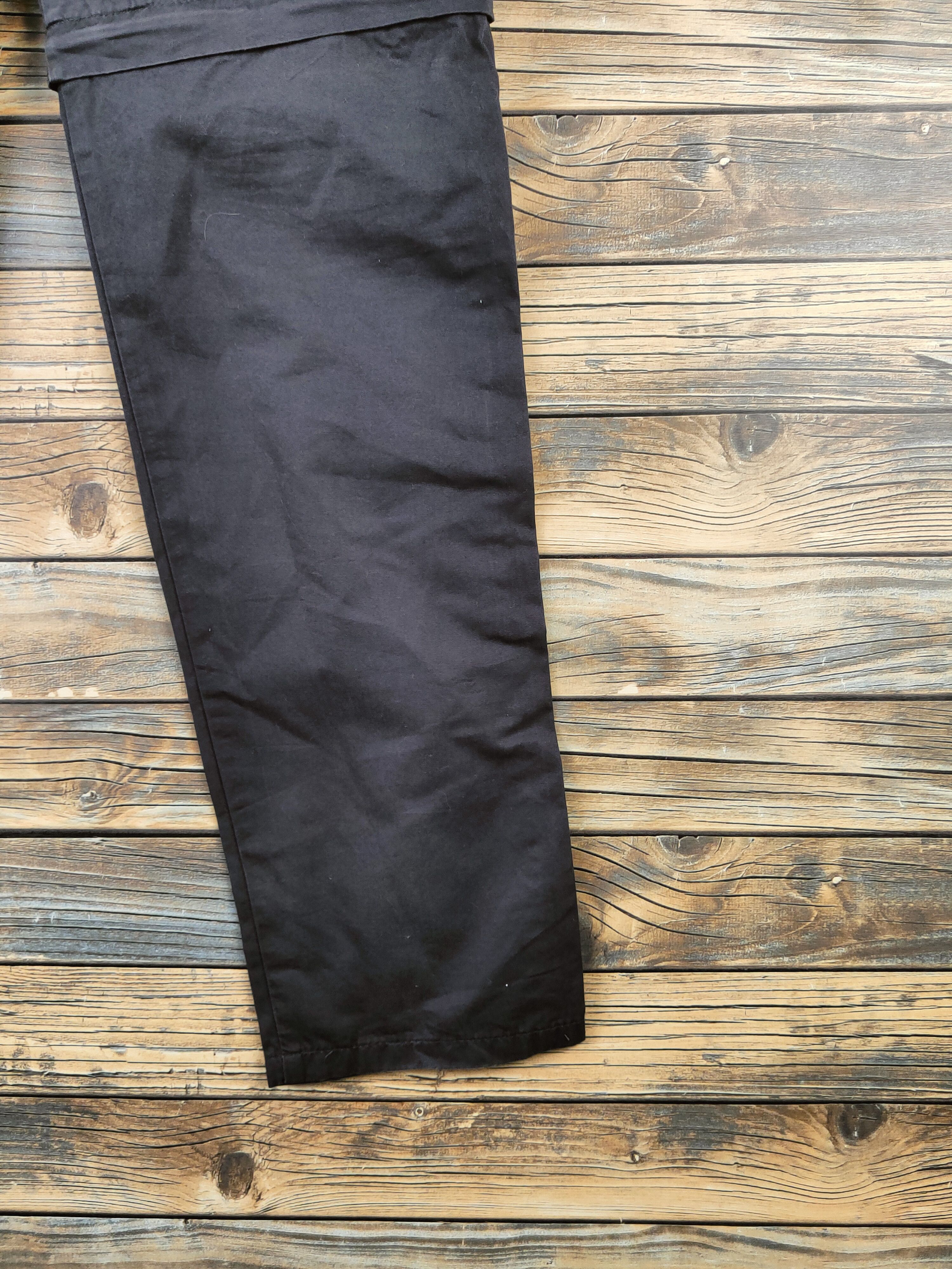 Japanese Brand DL No Brake Black Multipocket Cargo Pants #46-134 Size US 30 / EU 46 - 11 Thumbnail