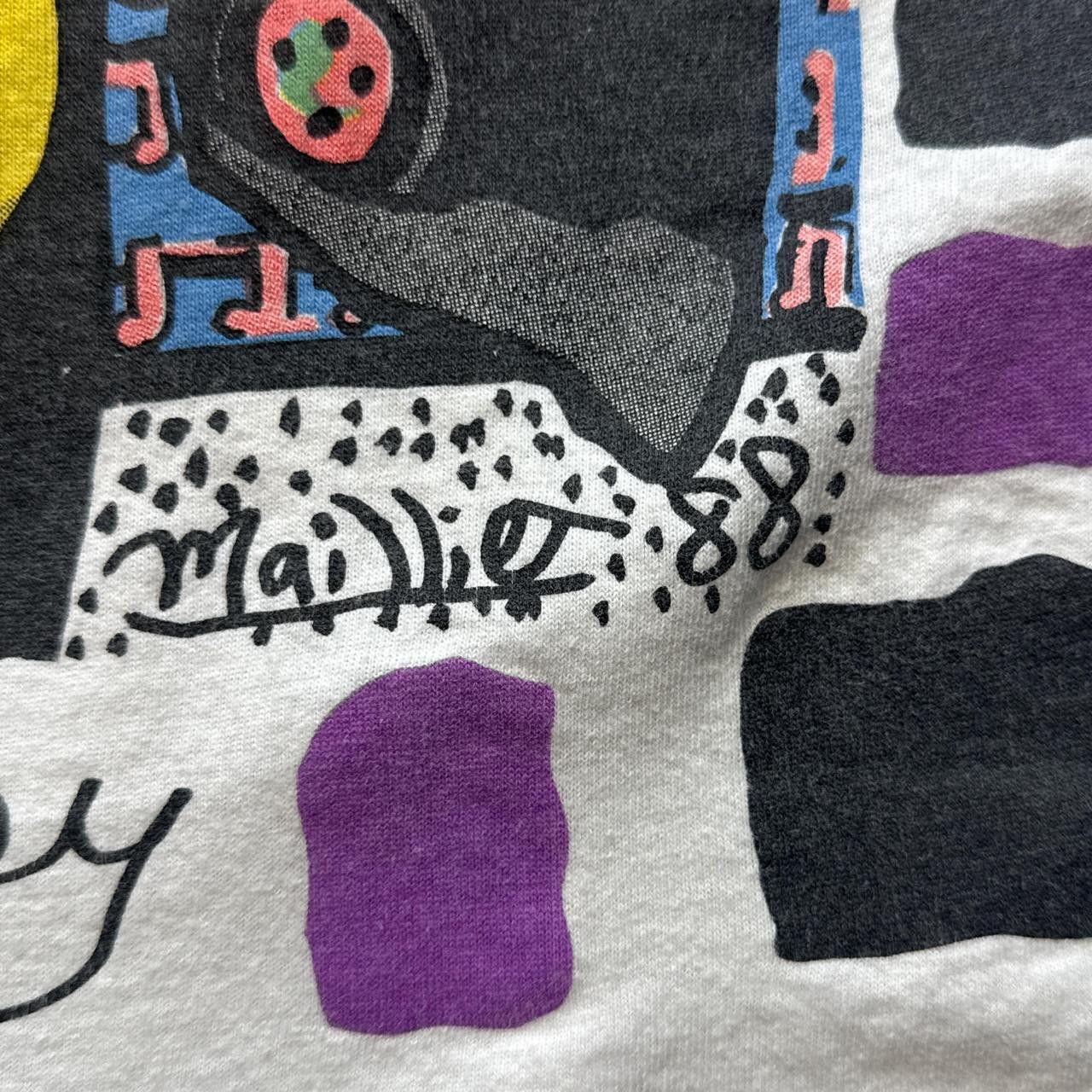 Fruit Of The Loom Myles Maillie "King Dreasy" Music Jazz Pop 1988 Art Anderson Size US XL / EU 56 / 4 - 5 Thumbnail