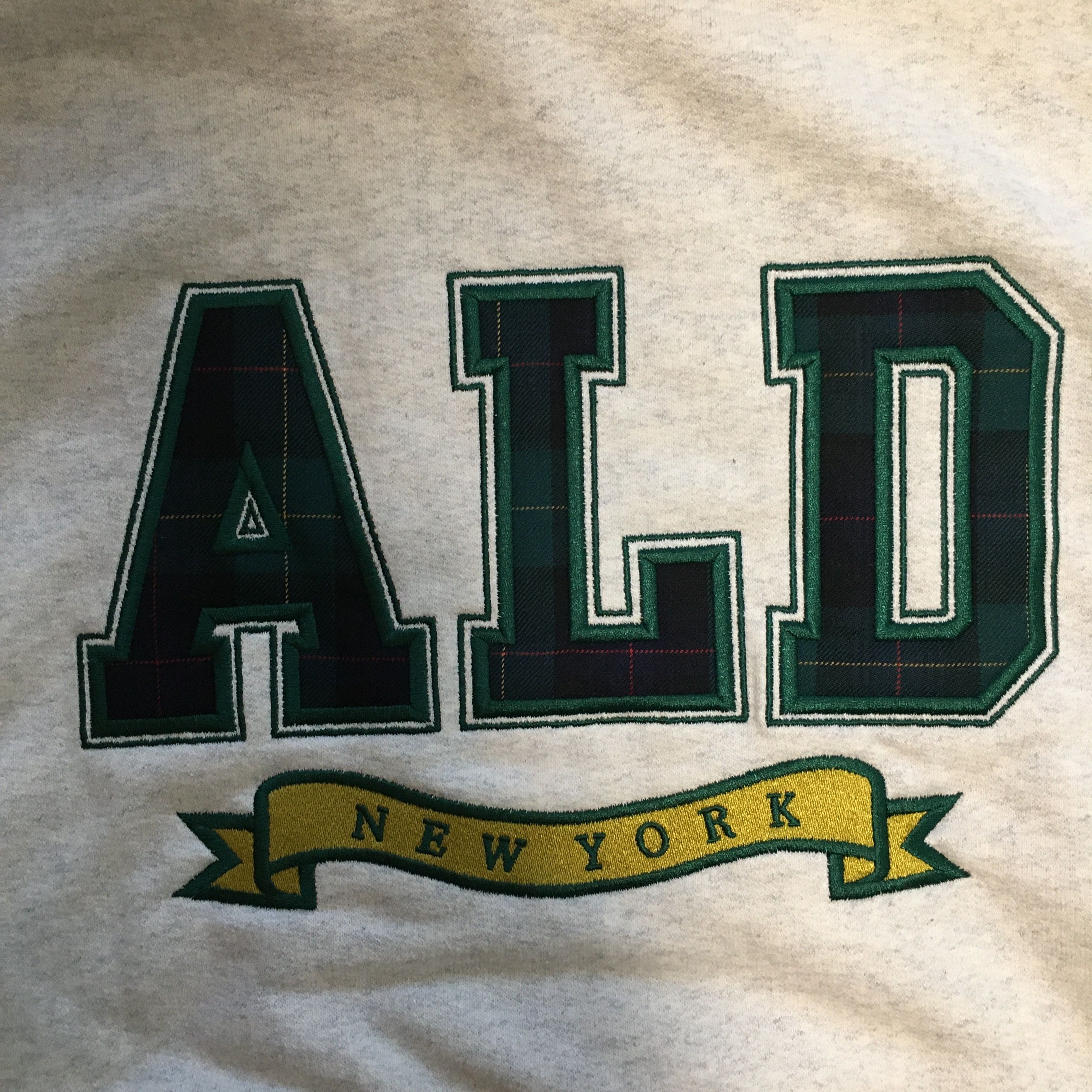 Aime Leon Dore Plaid Appliqué ALD Hoodie Size US M / EU 48-50 / 2 - 4 Thumbnail