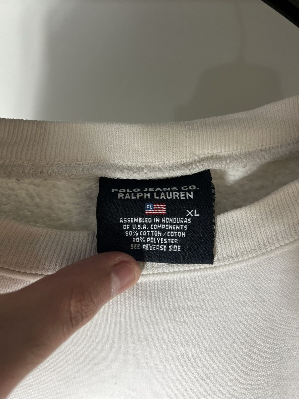 Polo Ralph Lauren × Vintage VERY RARE POLO RALPH LAUREN COMPANY JEANS USA FLAG Y2K 90s Size US XL / EU 56 / 4 - 6 Thumbnail