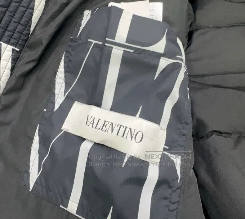 Valentino Valentino Letter print hooded goose down jacket Size US M / EU 48-50 / 2 - 3 Thumbnail