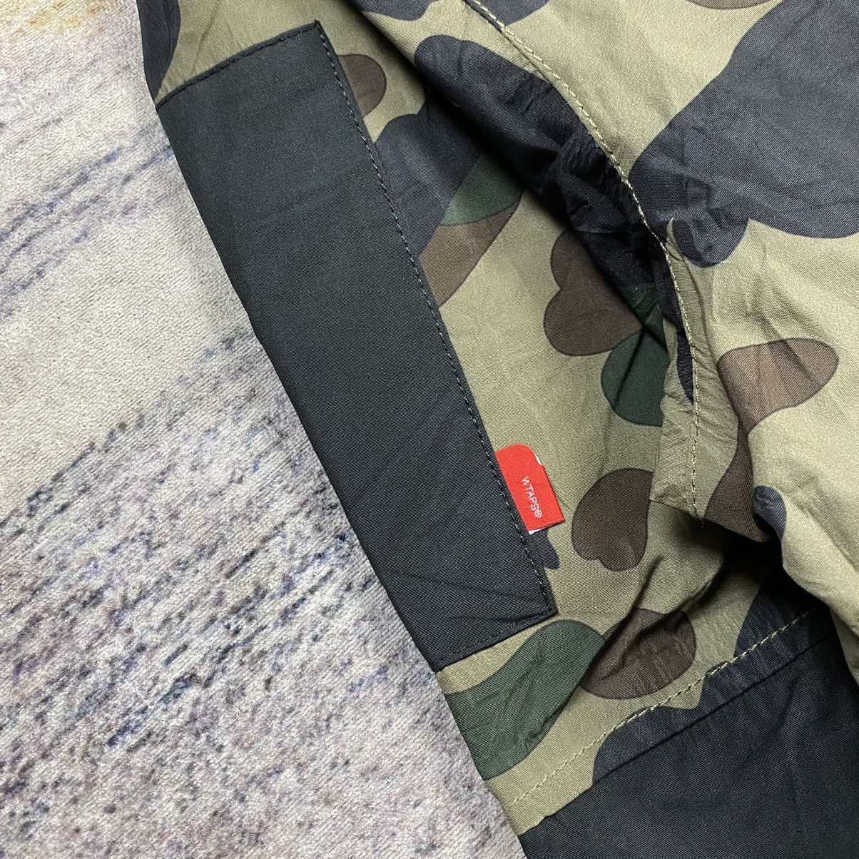Bape × Wtaps Bape x Wtaps Fw 2017 tafeta camouflage jacket Size US M / EU 48-50 / 2 - 15 Thumbnail