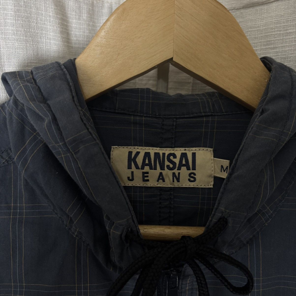 Kansai Yamamoto KANSAI JEANS HOODIE JACKET Size US M / EU 48-50 / 2 - 4 Thumbnail
