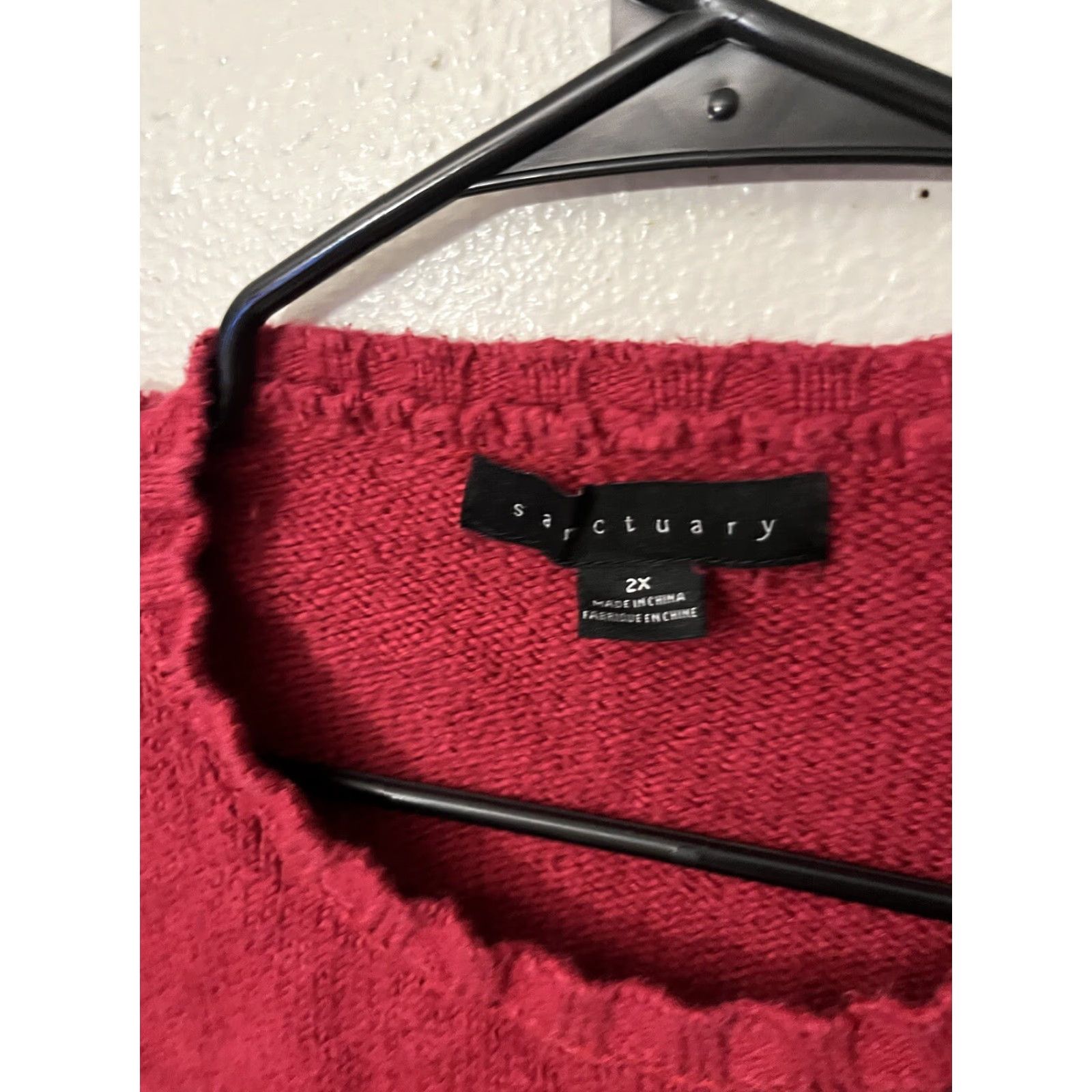 Sanctuary Sanctuary Sweater Women 2X Green Sanctuary Pullover Knit Crew Neck Long Sleeve Casual Size 2X Plus Womens Size XXL / US 16-18 / IT 52-54 - 2 Thumbnail