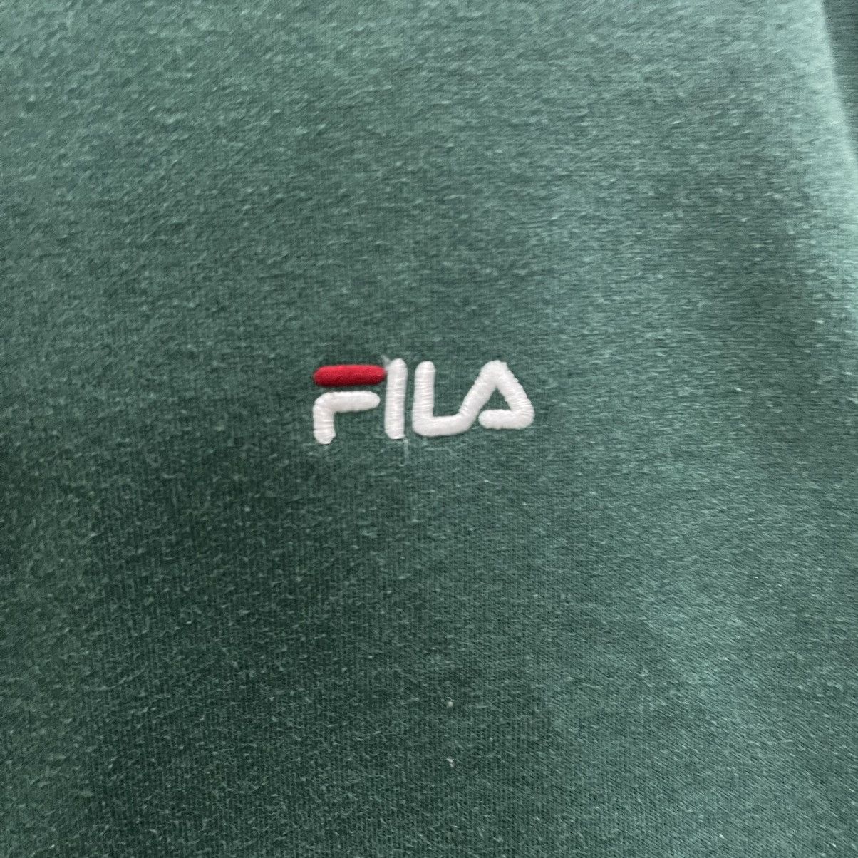 Fila × Vintage Vintage Fila Embroidered Pullover Hoodie Size US L / EU 52-54 / 3 - 3 Thumbnail