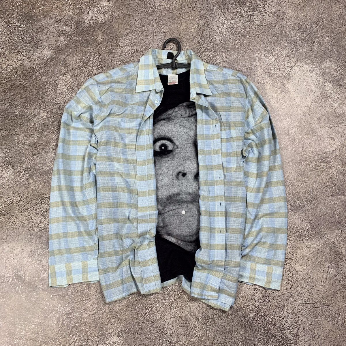 Vintage Vintage 90s Plaid Shirt Oversized Grunge Streetwear Y2K M Size US M / EU 48-50 / 2 - 1 Thumbnail