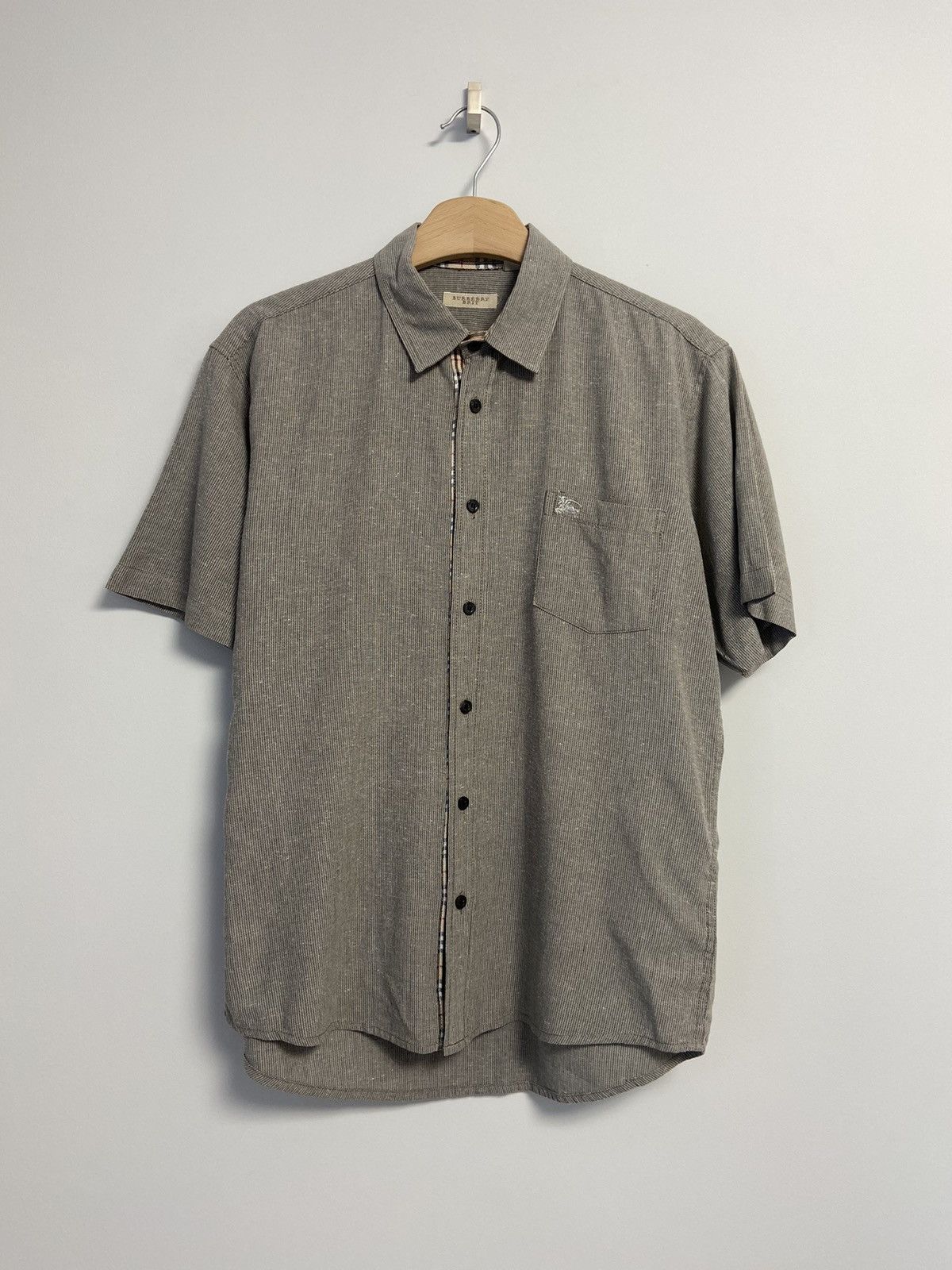 Burberry Burberry Vintage Shirt Button Up Size US M / EU 48-50 / 2 - 1 Thumbnail