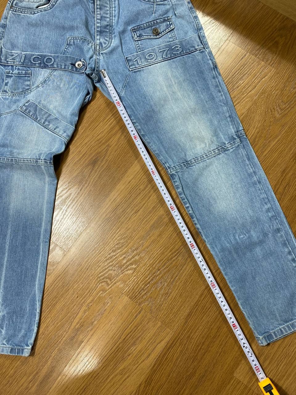 Japanese Brand Japanese Style Multipocket Bondage Distressed Washed Jeans Size US 34 / EU 50 - 11 Thumbnail