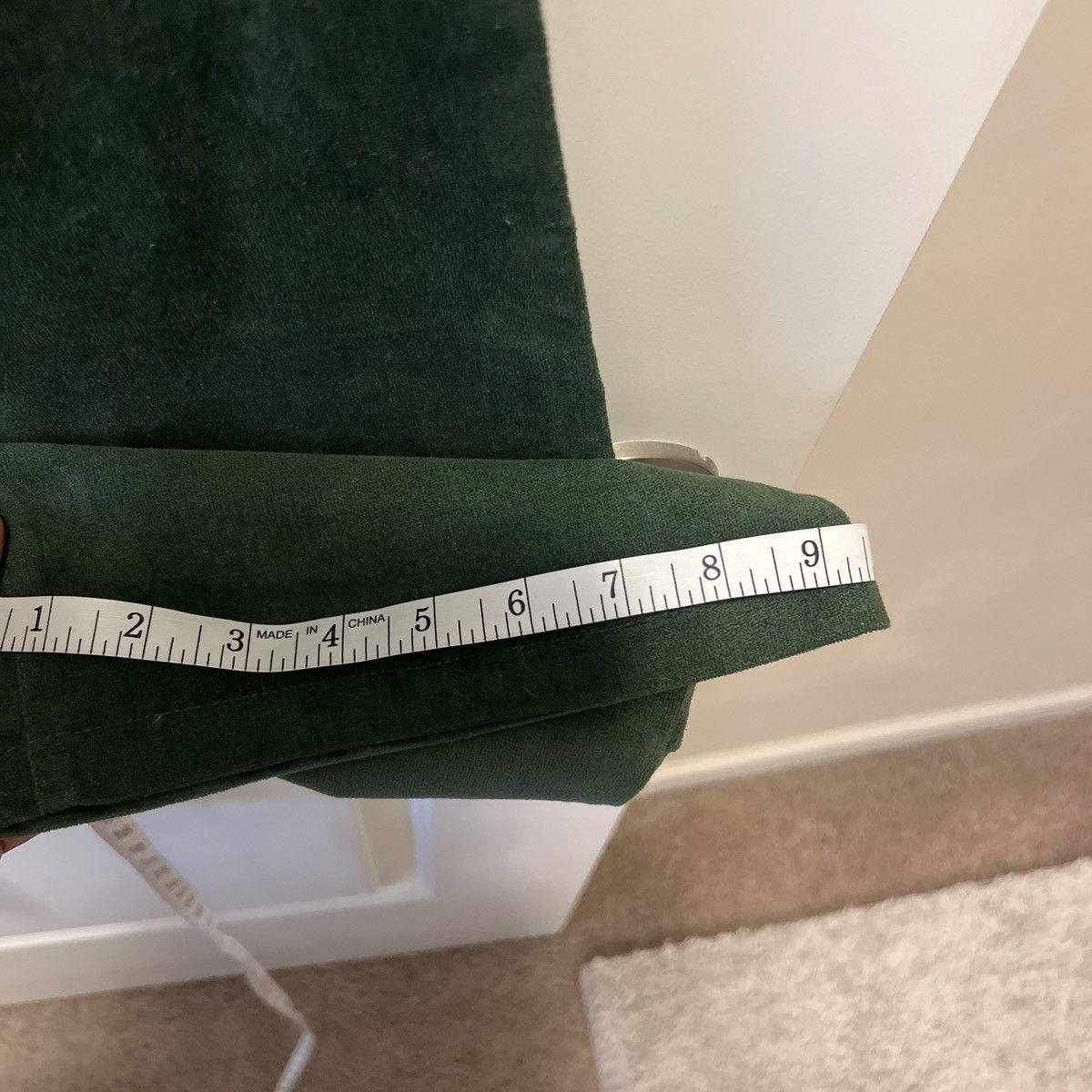 Phix Clothing Green velvet flared pants Size US 36 / EU 52 - 6 Thumbnail