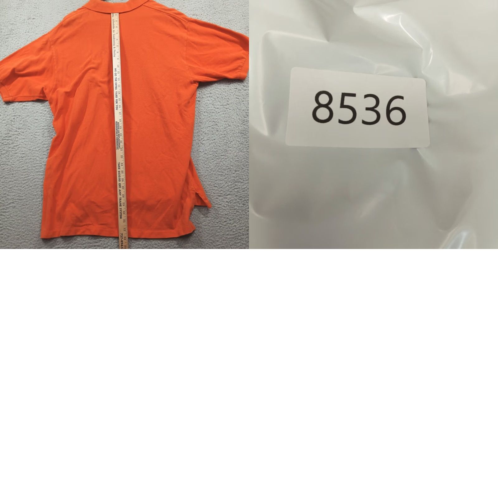Polo Ralph Lauren Polo Ralph Lauren Polo Shirt XL Classic Fit 100% Cotton Orange Blue Pony EUC Mens Shirt Size US XL / EU 56 / 4 - 8 Thumbnail