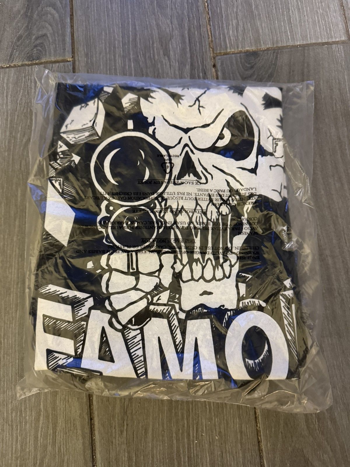 Famous Stars And Straps × Fuck The Population FTP Famous Skull Tee Black size Large Size US L / EU 52-54 / 3 - 1 Thumbnail