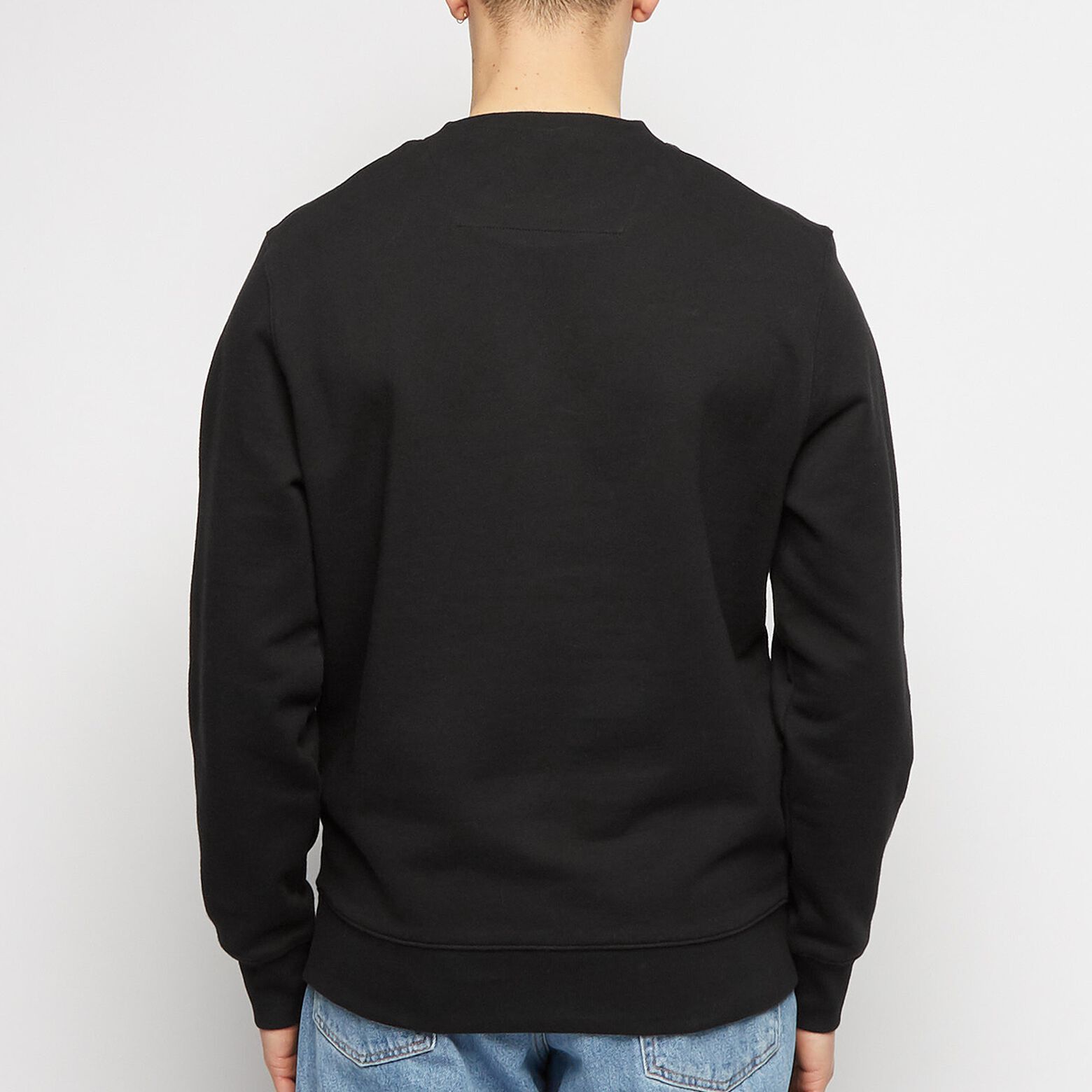 C.P. Company o1y1224 Logo Embroidered Sweatshirt in Black Size US XXL / EU 58 / 5 - 4 Thumbnail