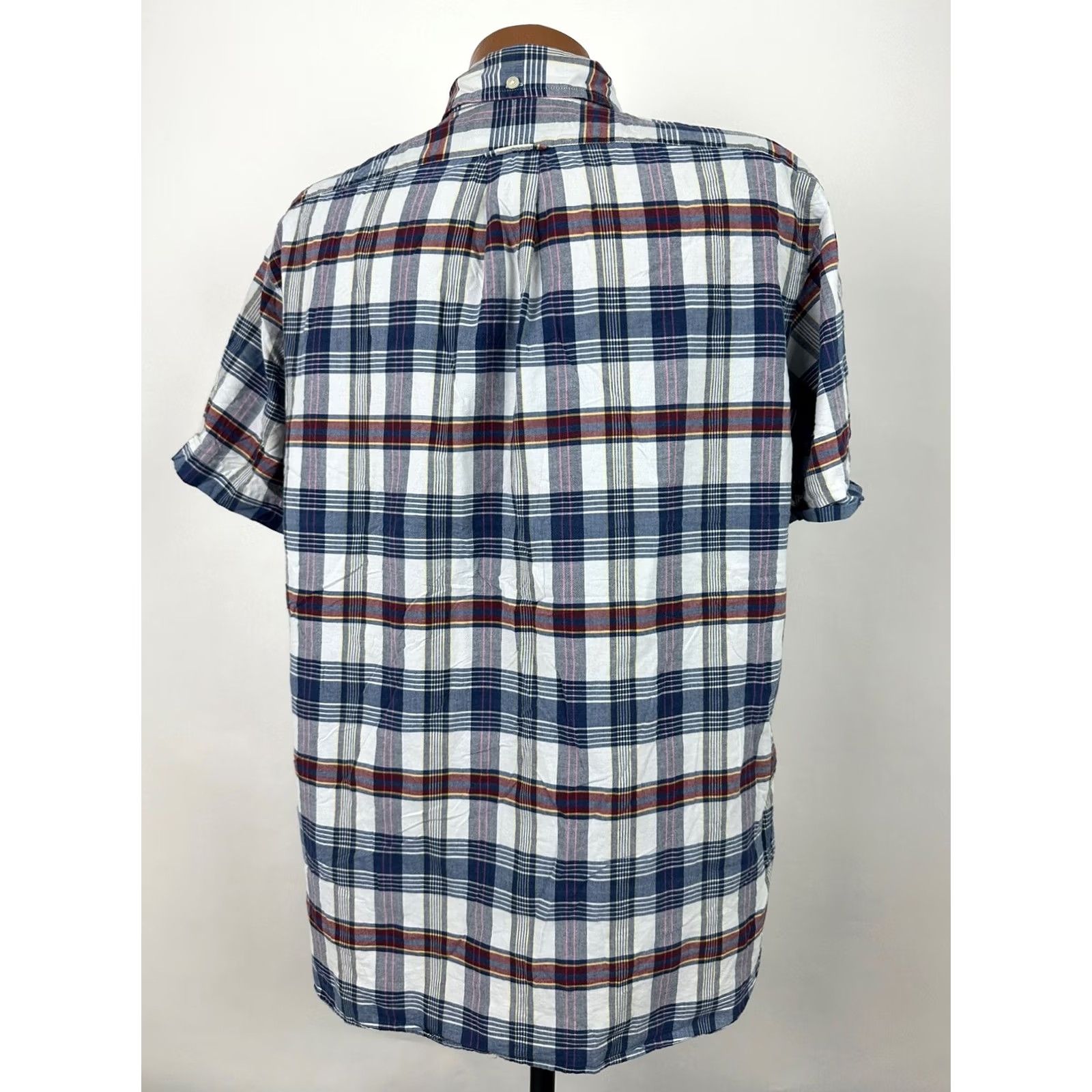 Ralph Lauren Ralph Lauren Shirt Men Large Casual Outdoors Lightweight Cotton Plaid Button Up Size US L / EU 52-54 / 3 - 7 Thumbnail