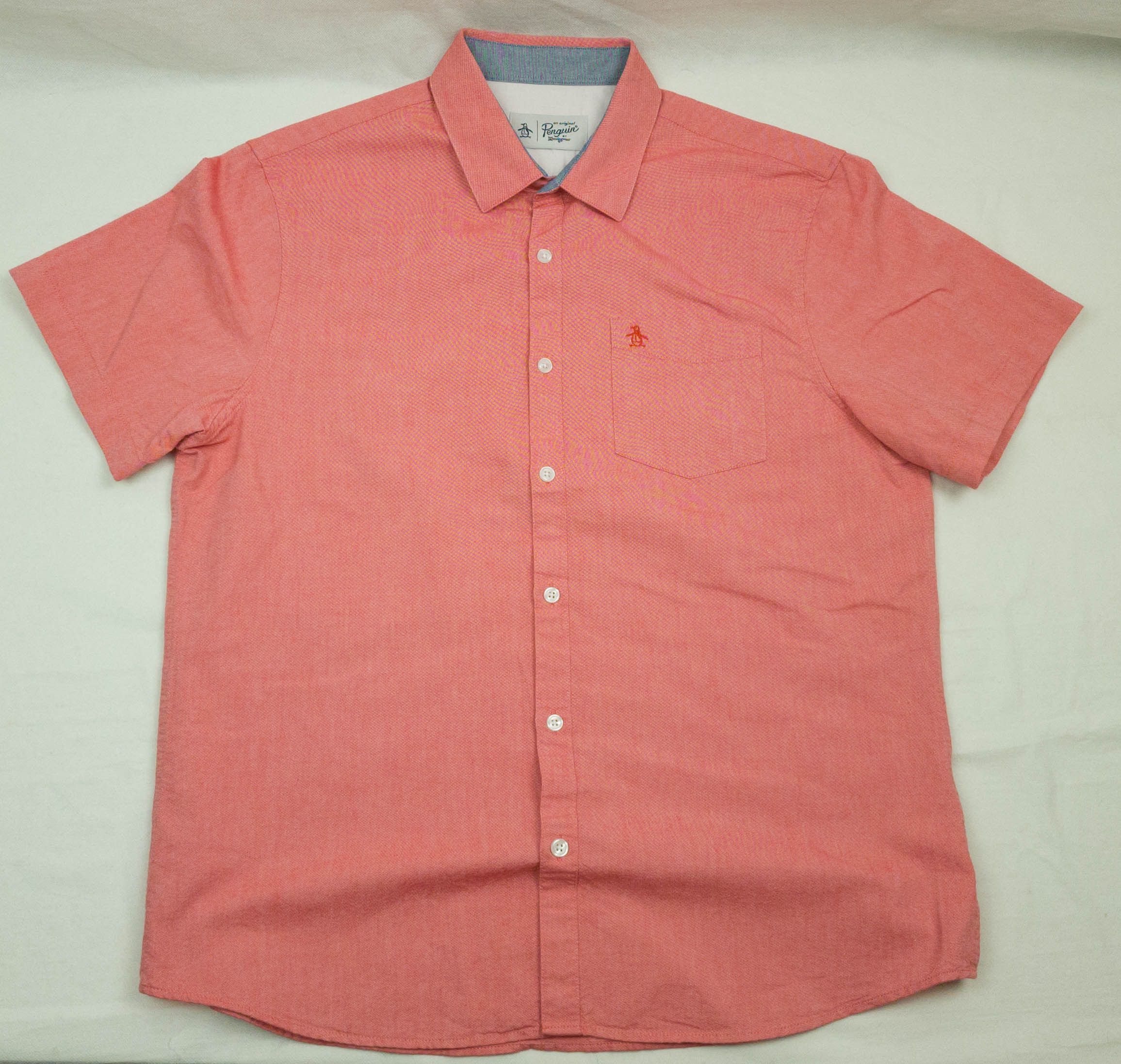 Original Penguin PENGUIN SHIRT SHORT SLEEVE COTTON SIZE L Size US L / EU 52-54 / 3 - 3 Thumbnail