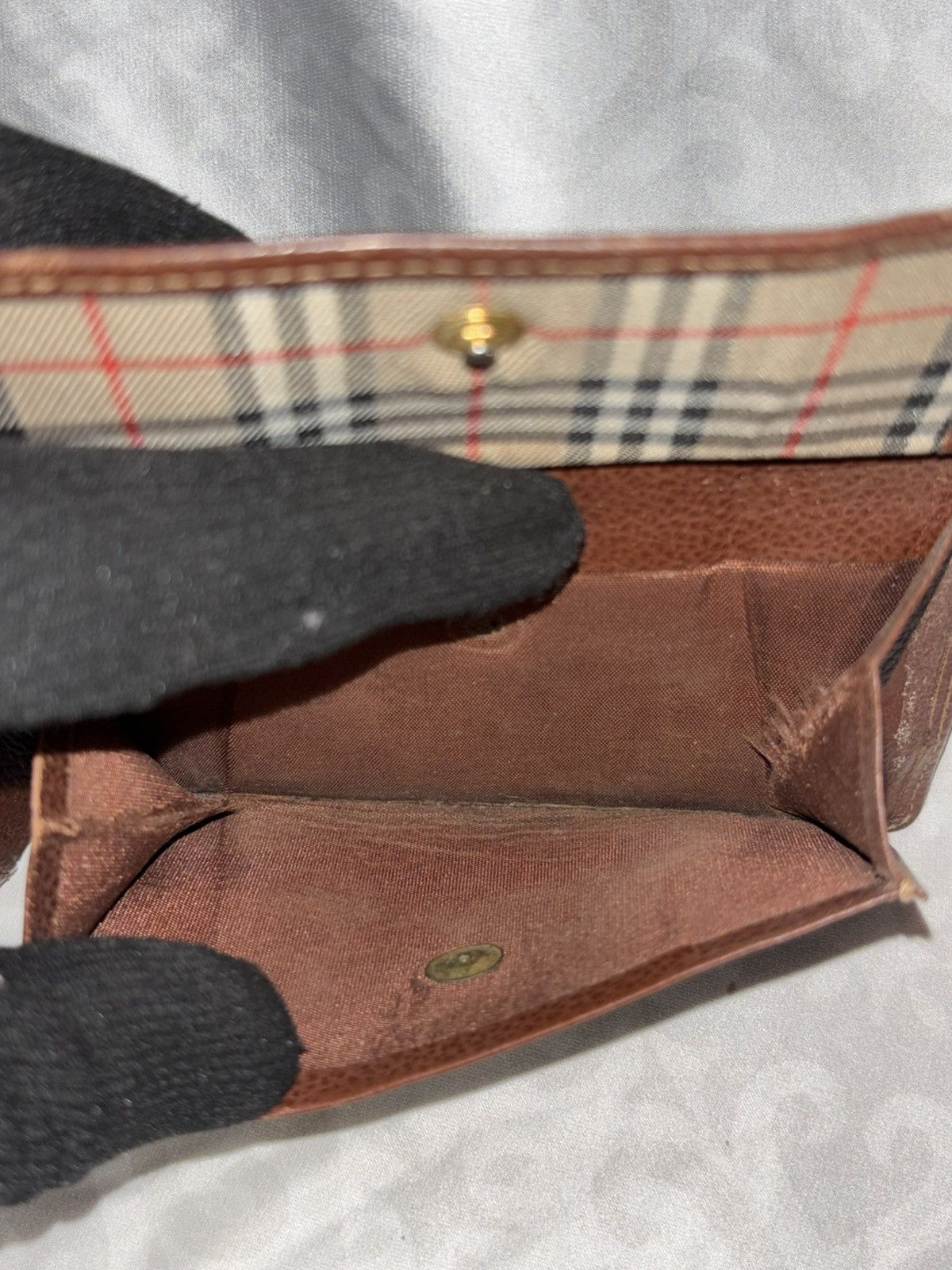 Burberry (heavy used) Burberrys Vintage Wallet Size ONE SIZE - 19 Thumbnail