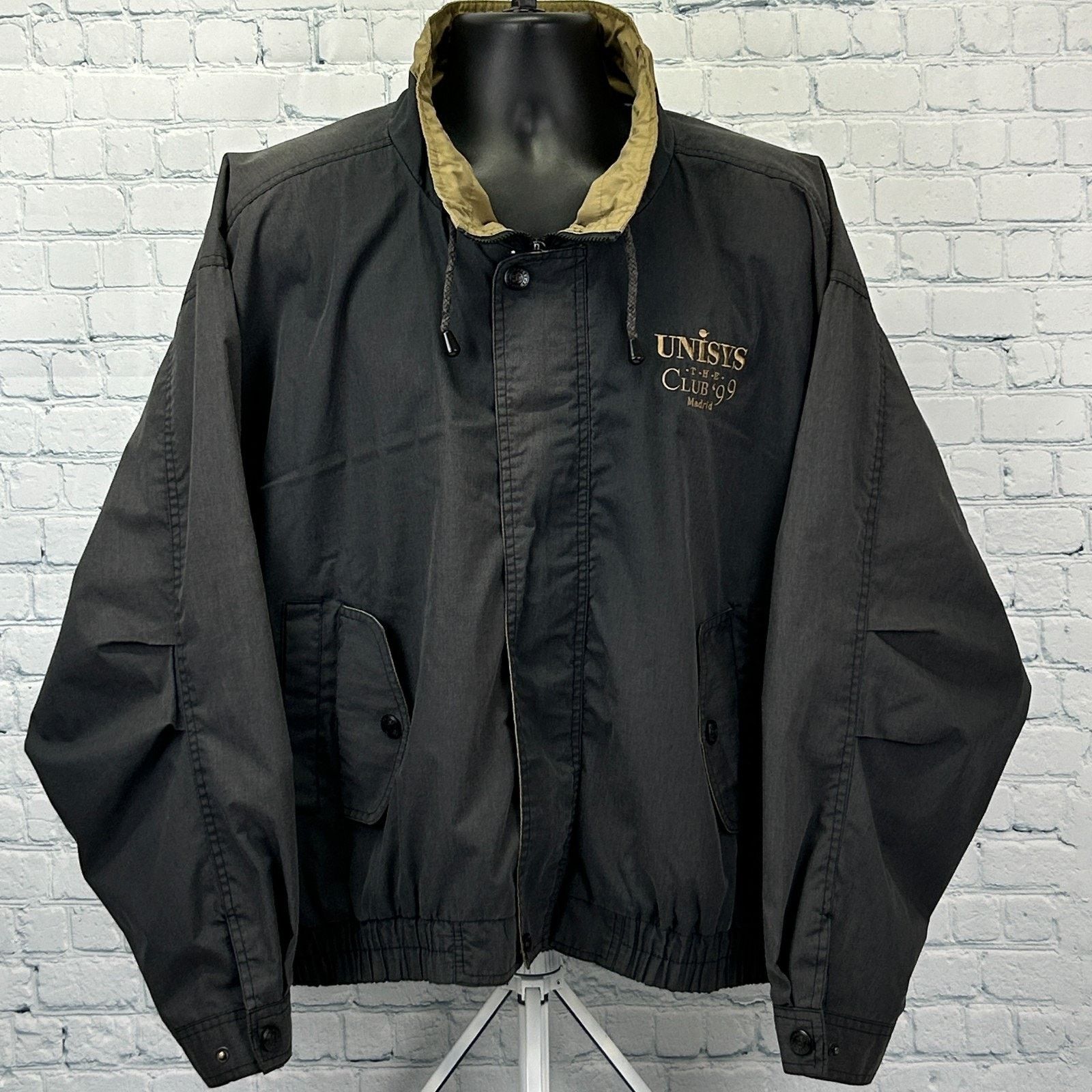 Vintage Vintage 90s Unisys The Club 99 Madrid Jacket IT XL X-Large Size US XL / EU 56 / 4 - 2 Thumbnail