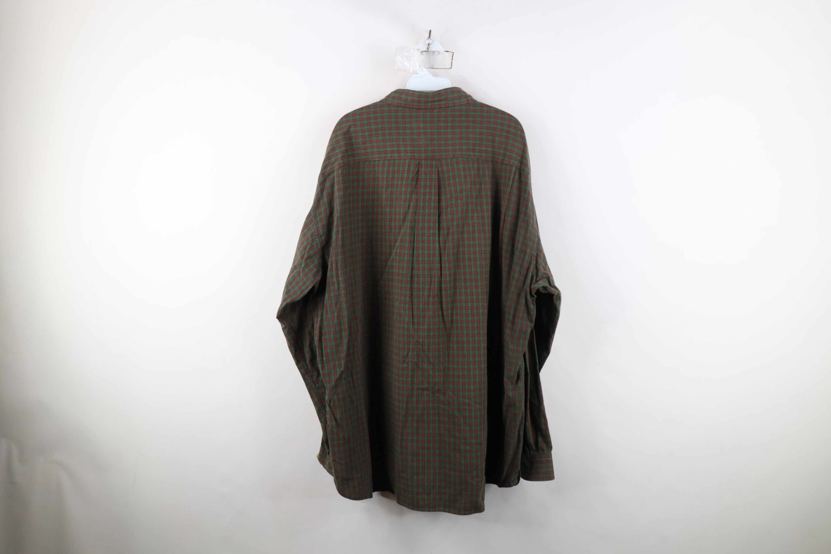 J.Crew Vintage 90s J Crew Collared Button Down Shirt Plaid Cotton Size US XXL / EU 58 / 5 - 8 Thumbnail