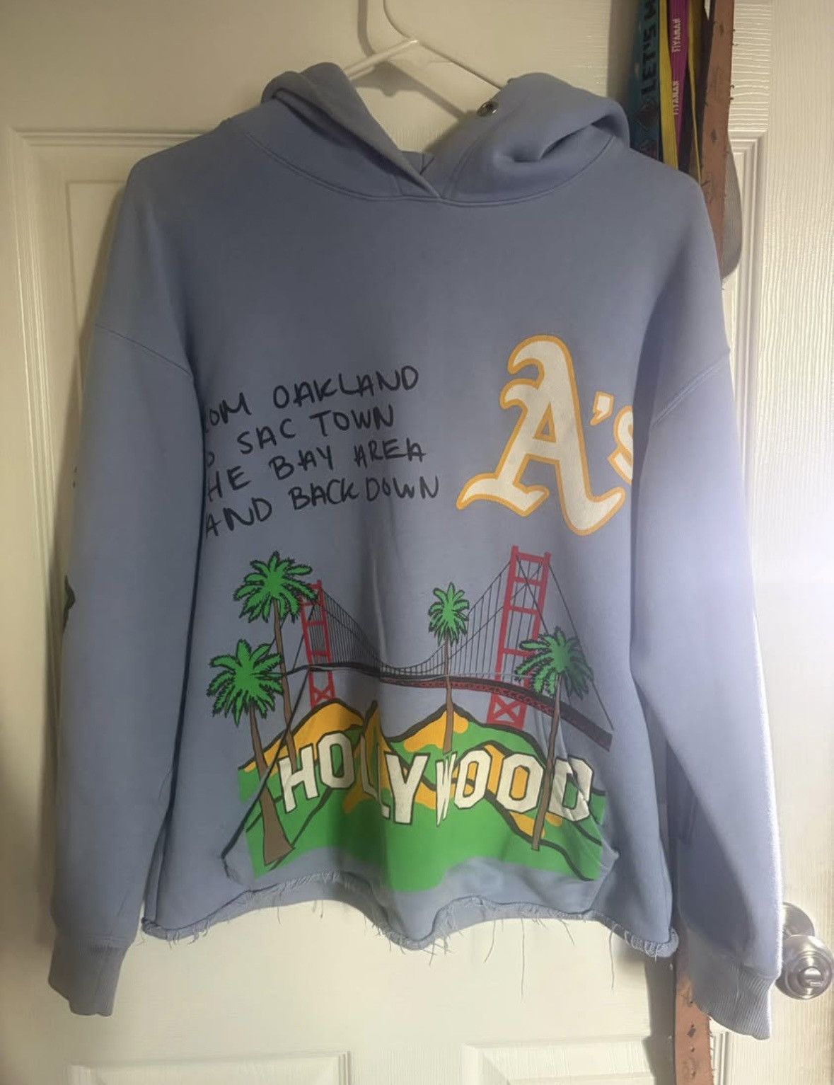 Homme + Femme La Blue Homme Femme Cali To Nyc Hoodie Size US S / EU 44-46 / 1 - 1 Thumbnail