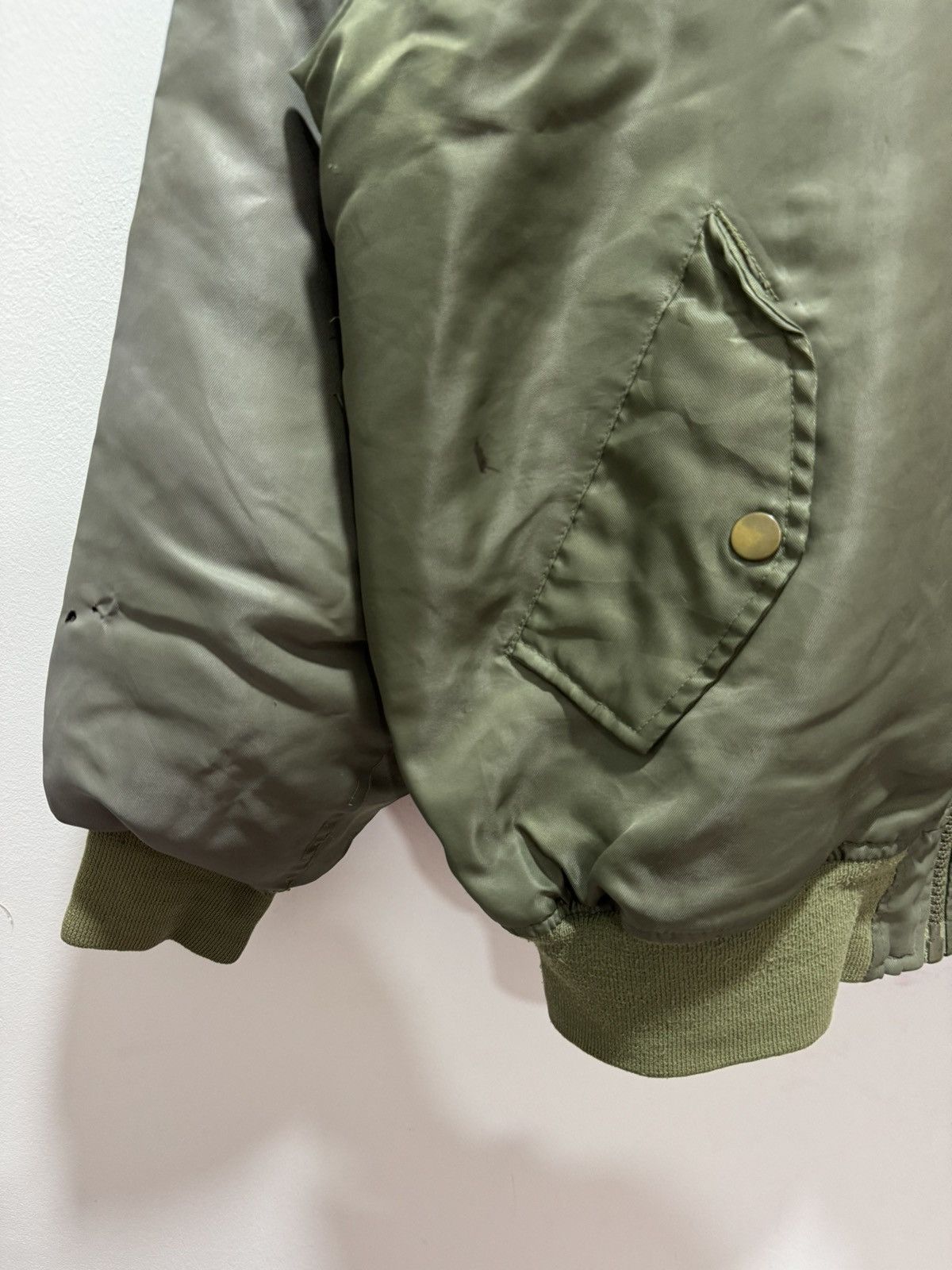 Vintage JAPANESE DESIGN KANYE STYLE BOMBER JACKET Size US L / EU 52-54 / 3 - 6 Thumbnail