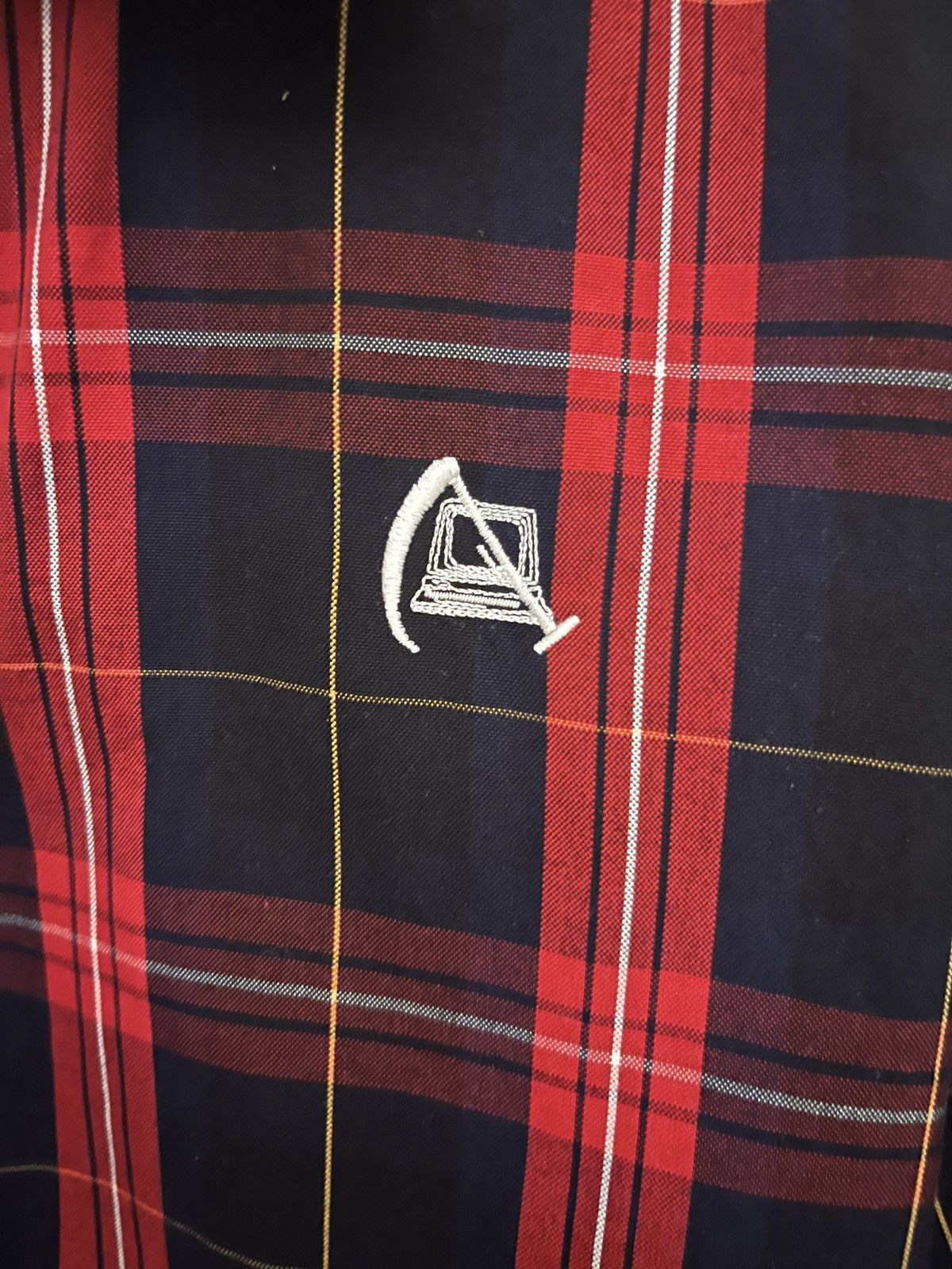 Jun Takahashi Undercover Bloody Geekers plaid button up Size US M / EU 48-50 / 2 - 4 Thumbnail
