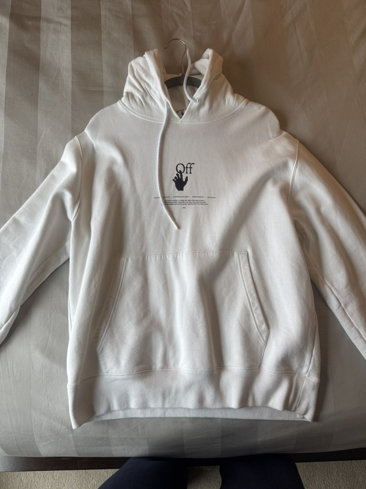 Off-White Off White “cabin baggage” Hoodie | Grailed