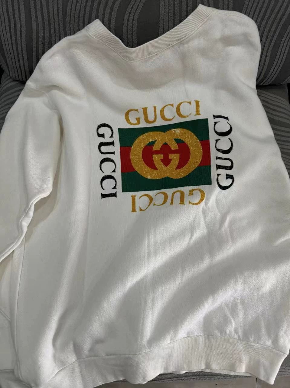 Gucci Gucci Double-Sided Graphic Authentic Sweatshirt Size S / US 4 / IT 40 - 2 Thumbnail