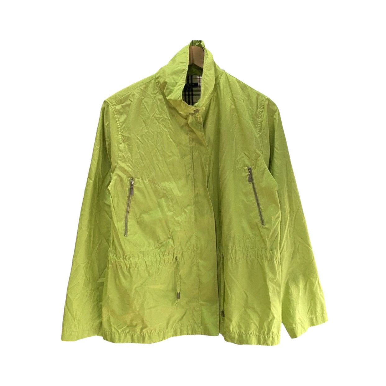 Burberry Burberry London Nova Check Lining Windbreaker Jacket Green Size US L / EU 52-54 / 3 - 1 Thumbnail