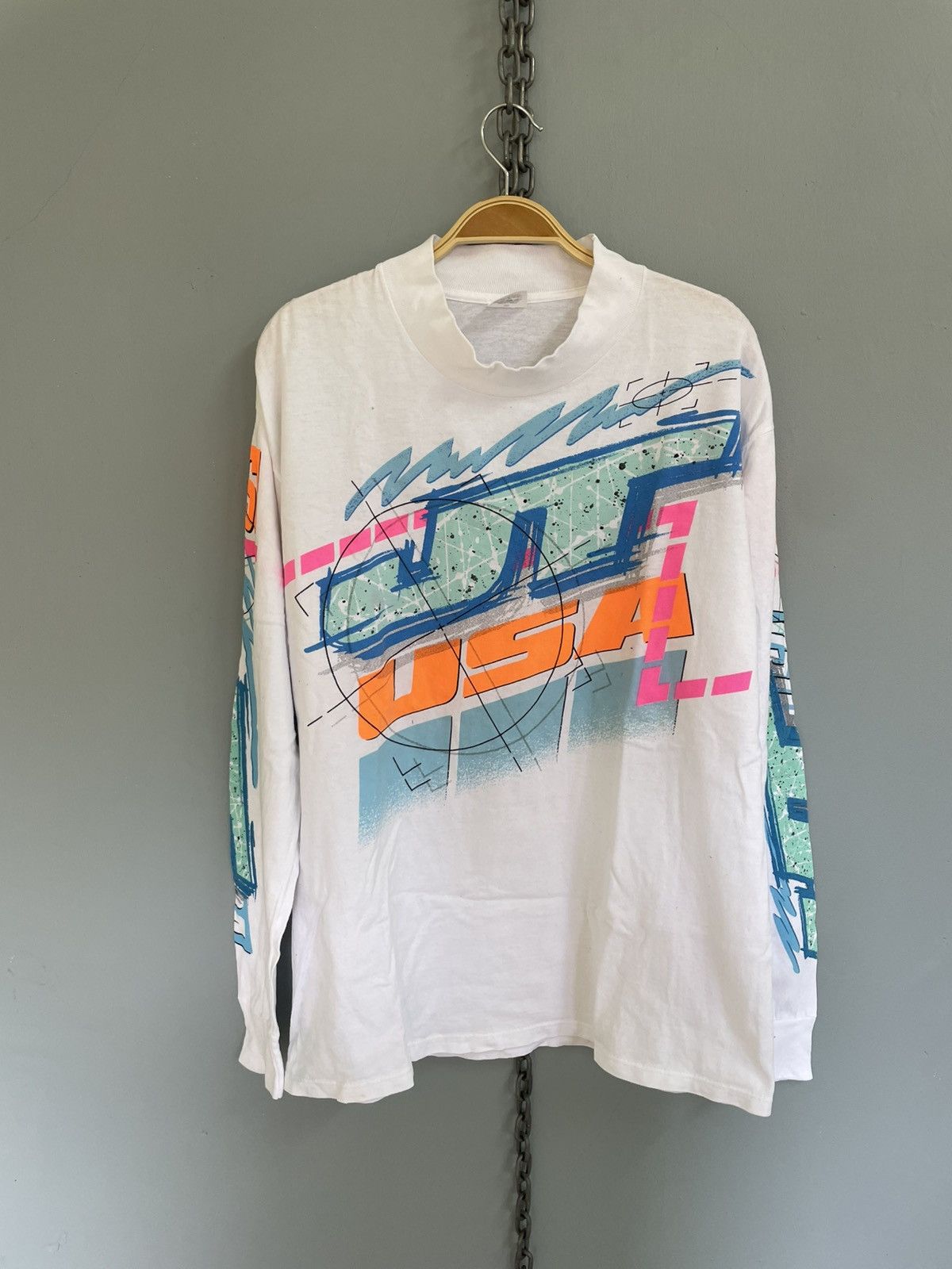 Vintage Vintage 80s JT USA JT Racing BMX Motocross long sleeve shirt Size US L / EU 52-54 / 3 - 1 Thumbnail