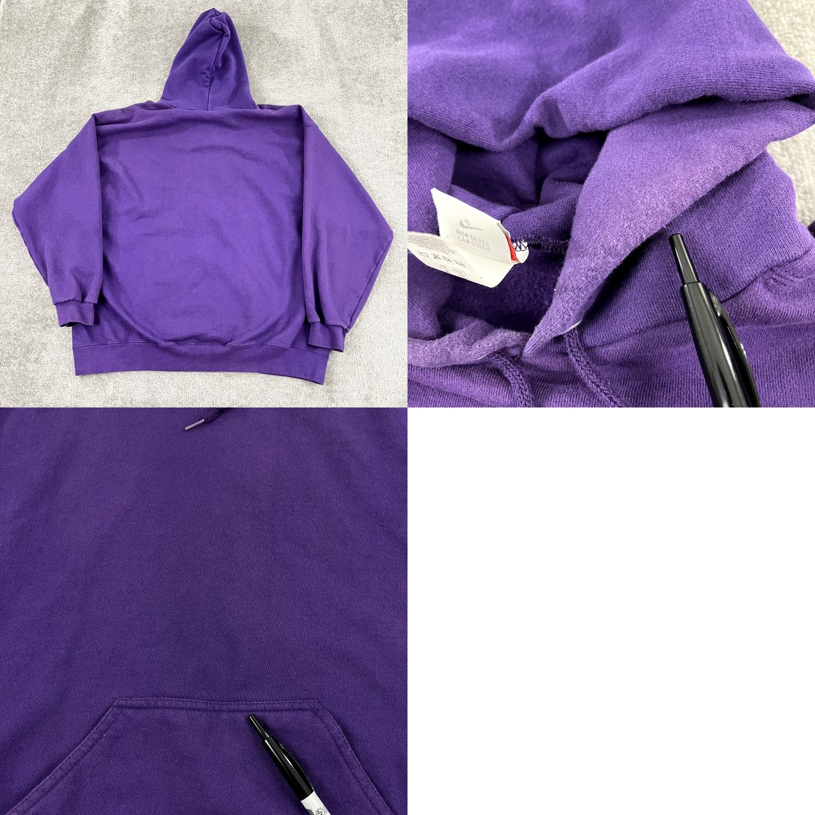 Nike Vintage Nike Hoodie Mens XL Purple Sweatshirt Pullover Retro Swoosh Check 90s Size US XL / EU 56 / 4 - 8 Thumbnail