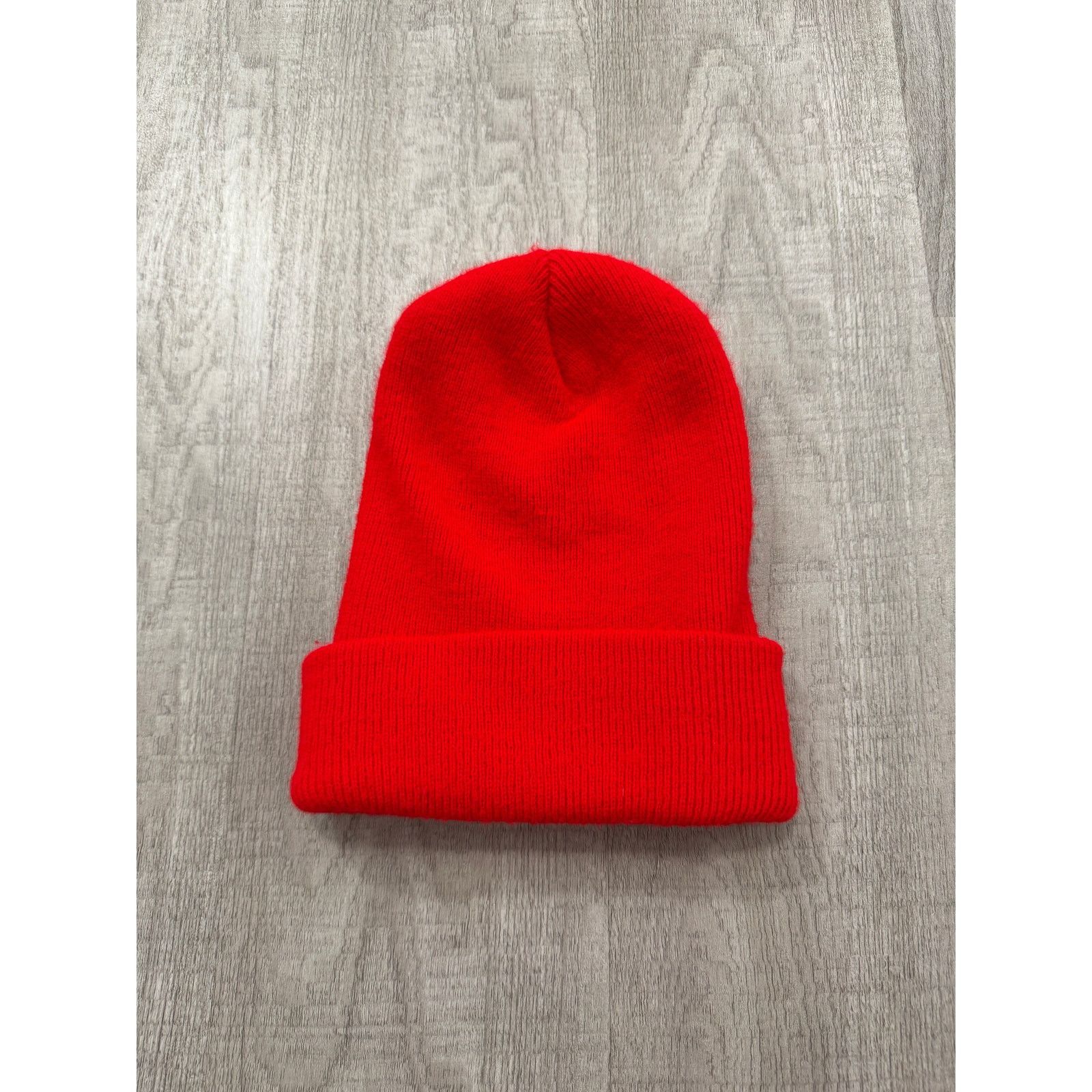 Vintage Vintage Detroit Red Wings Beanie Hat Adult Red Cap Hockey Size ONE SIZE - 5 Thumbnail