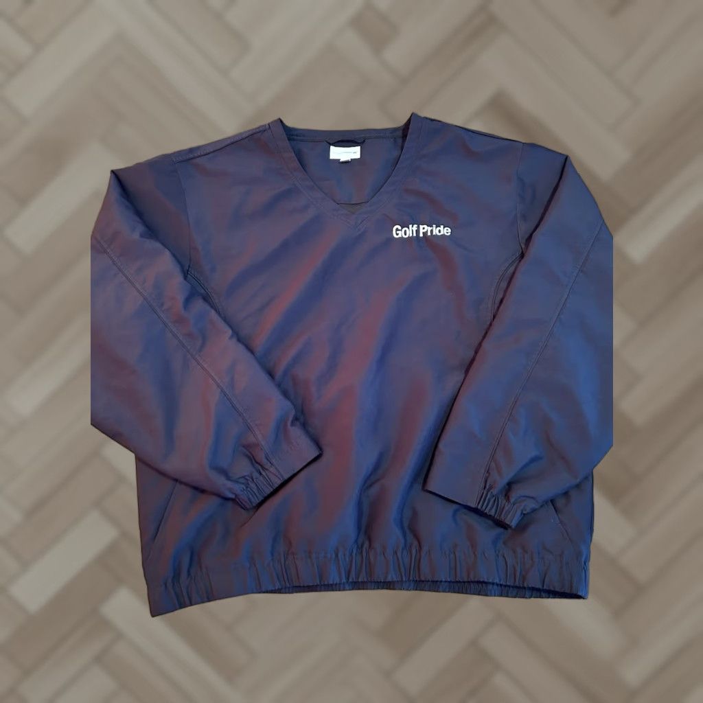 Cutter & Buck Cutter & Buck Navy Blue Golf Pride Pullover Jacket Pockets sz 2XL Size US XXL / EU 58 / 5 - 1 Thumbnail
