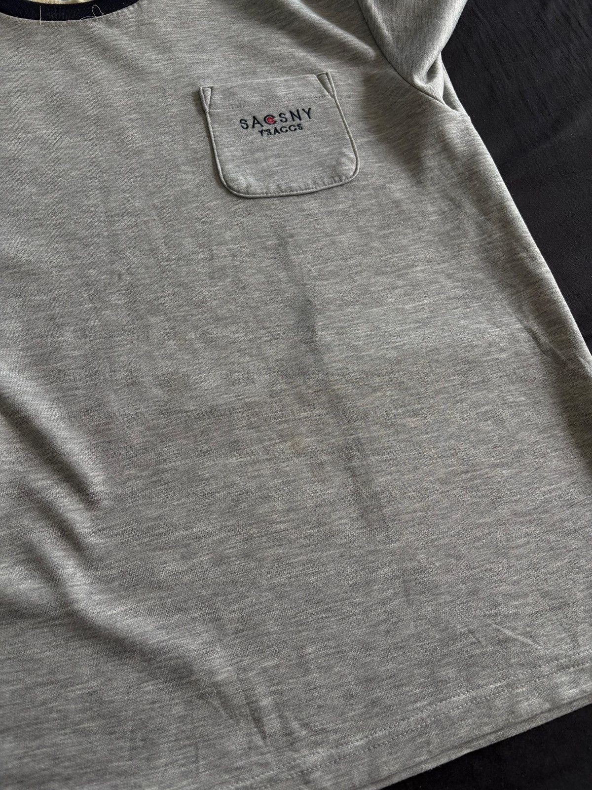 Yohji Yamamoto Vintage 90s Yohji Yamamoto Crewneck Long Sleeve T-shirt Size US M / EU 48-50 / 2 - 8 Thumbnail