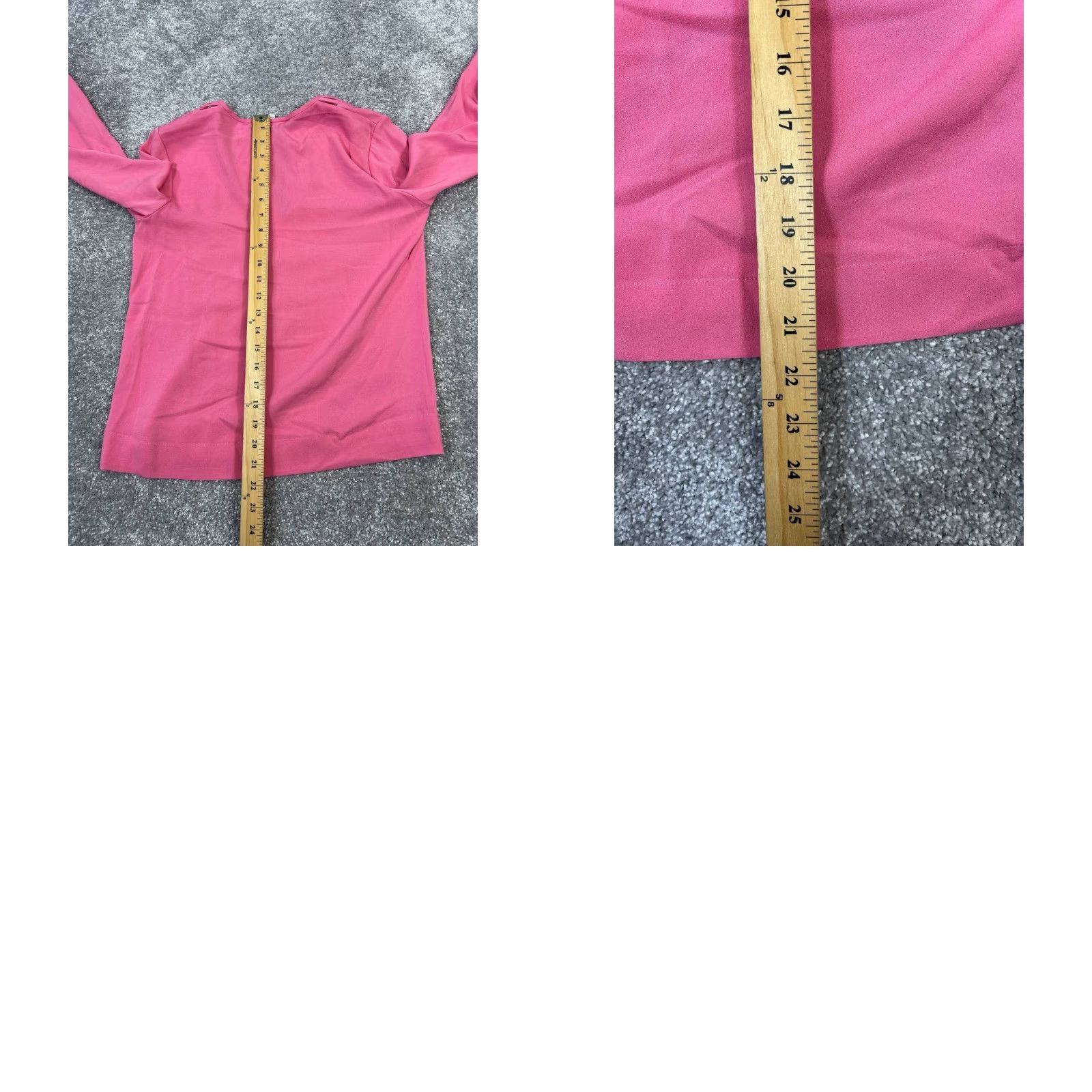 Diane von Furstenberg Diane von Furstenberg Shirt Womens 2 Blouse Pink Silk Crew Neck Long Sleeve Button Polyester - (adjusted to use allowed words) Size XS / US 0-2 / IT 36-38 - 8 Thumbnail