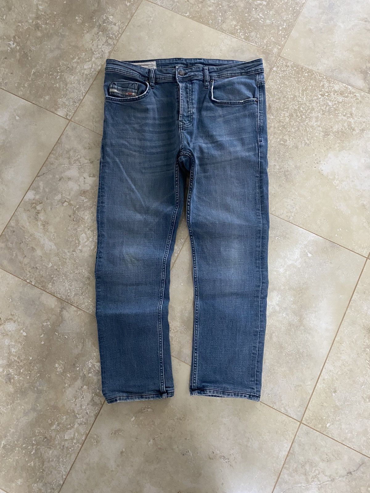 Diesel Diesel Vintage Washed Japanese Slim jeans Drill Faded Size US 36 / EU 52 - 2 Thumbnail