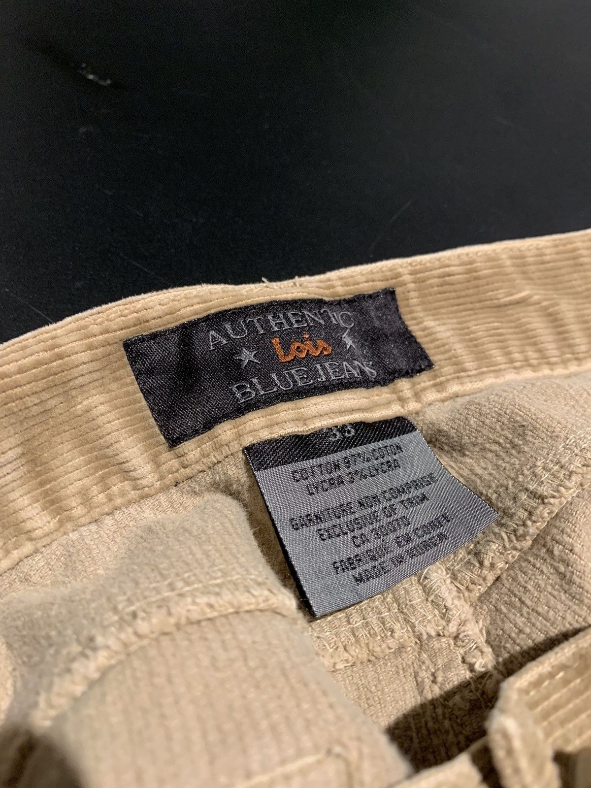 Vintage Corduroy Pants Size US 30 / EU 46 - 3 Thumbnail