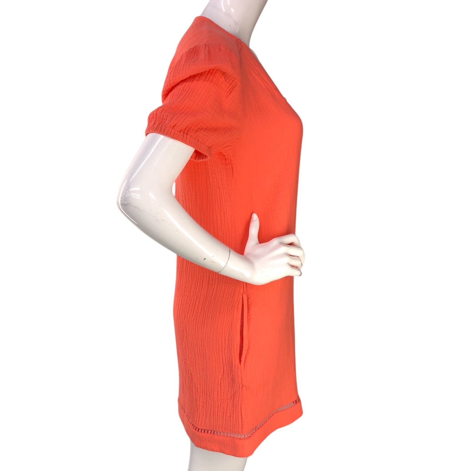 UNTUCKit Untuckit For Her Womens Size S Dress Kasey Gauze Coral Size S / US 4 / IT 40 - 9 Thumbnail