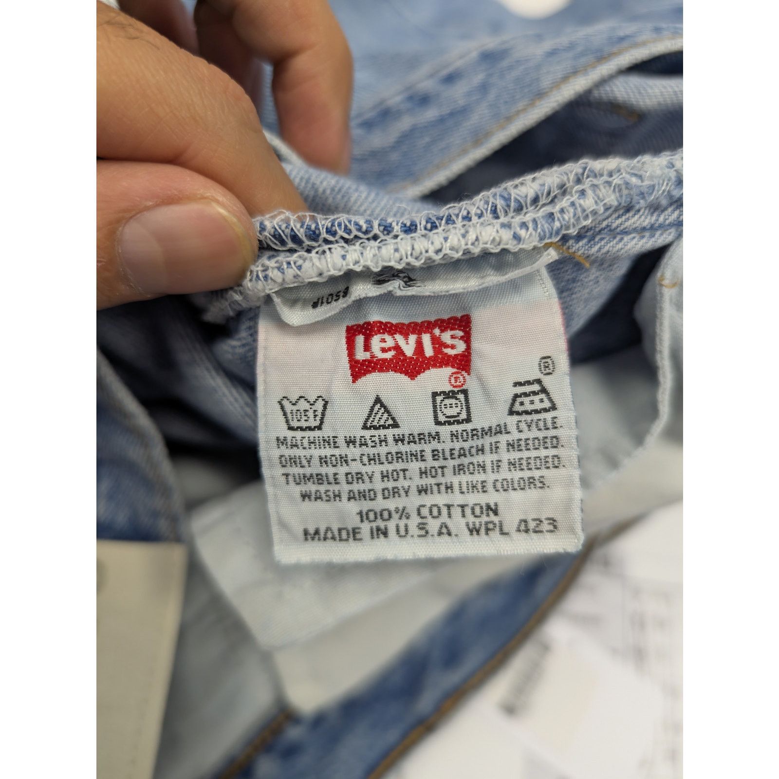 Gallery Dept. o1rshd1 Denim Jean Pants in Indigo Blue Size US 31 - 19 Thumbnail