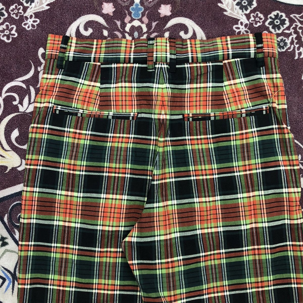 GU × Japanese Brand GU X Beautiful People Tartan Check Design Casual Pants Size 30" / US 8 / IT 44 - 10 Thumbnail