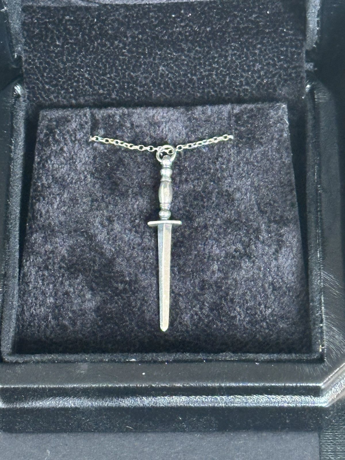 Ugo Cacciatori Silver Gladius Dagger Pendant Necklace Size ONE SIZE - 2 Thumbnail