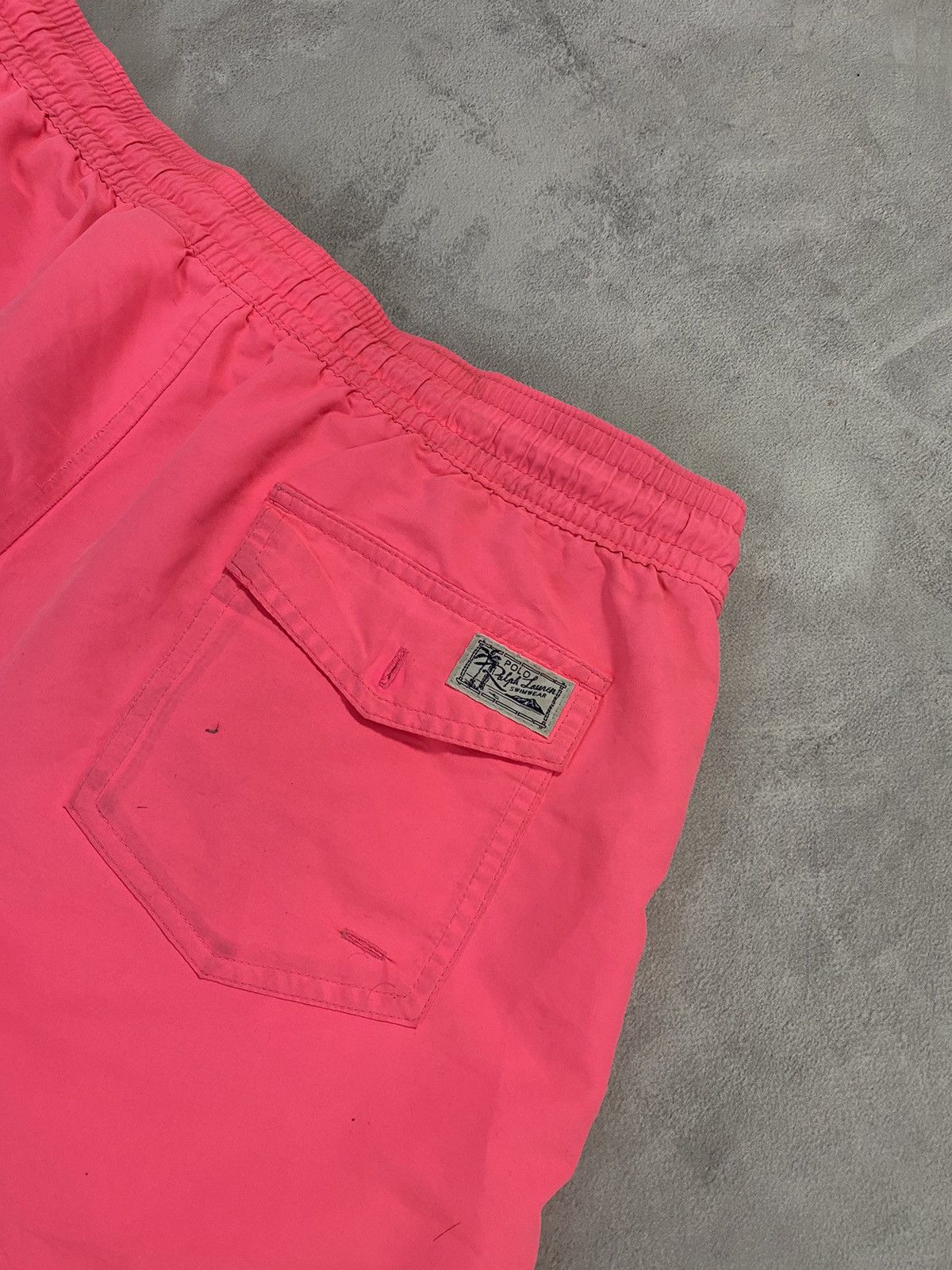 Polo Ralph Lauren × Ralph Lauren × Vintage 🍬Vintage 90s Shorts Ralph Lauren RL PINK Horse Size US 36 / EU 52 - 6 Thumbnail